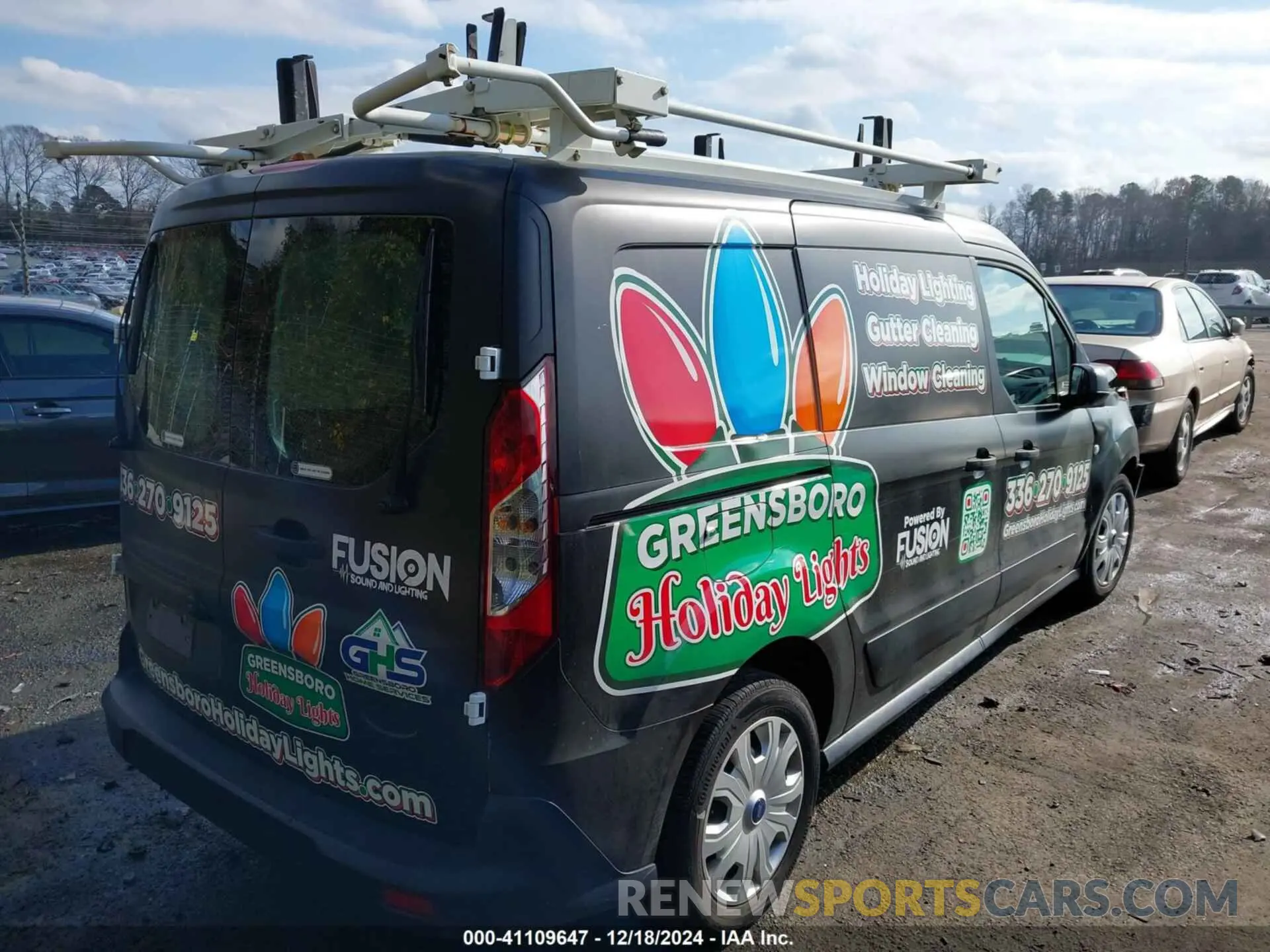 4 Photograph of a damaged car NM0LS7F29L1472007 FORD TRANSIT CONNECT 2020