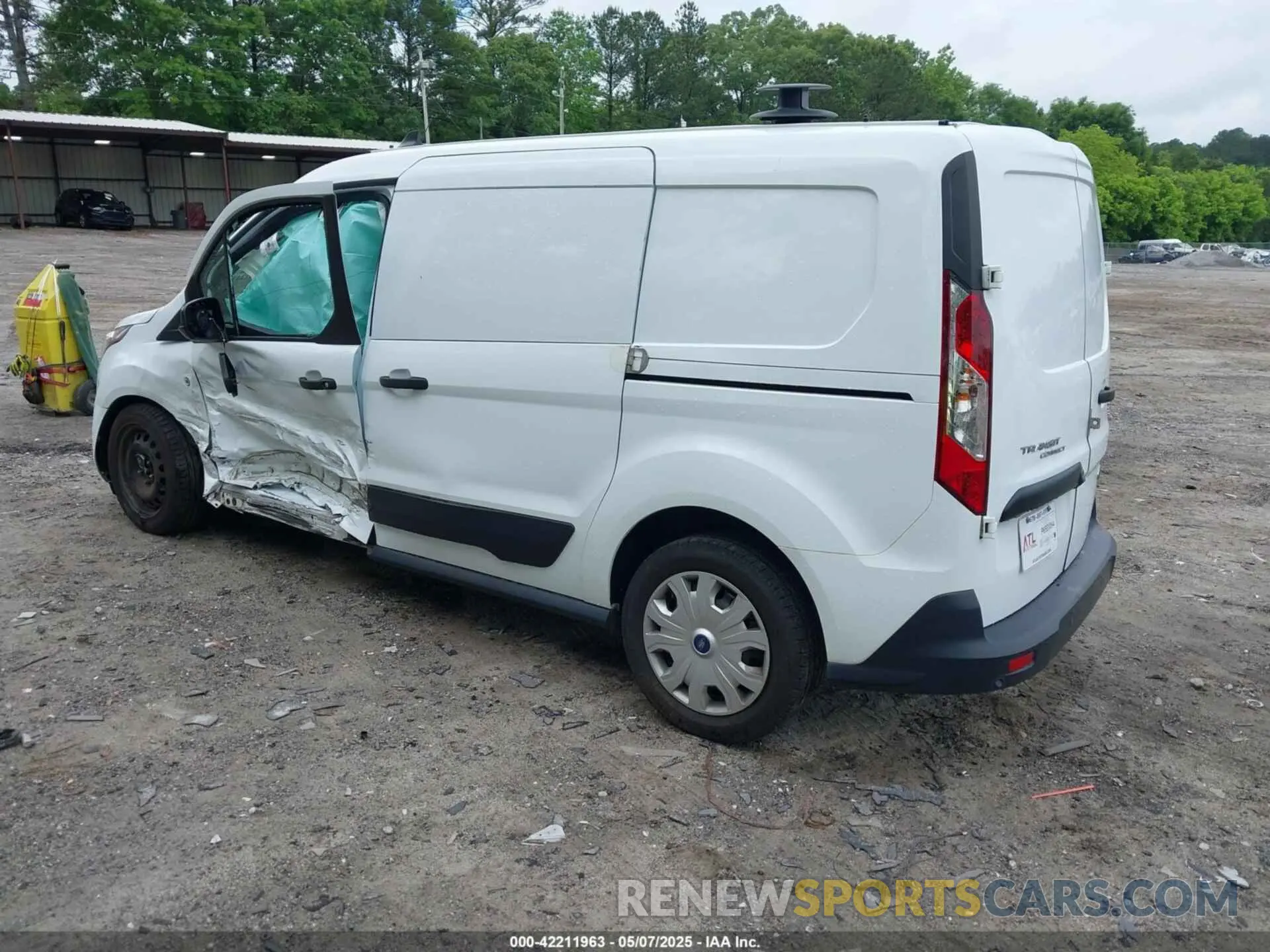 3 Photograph of a damaged car NM0LS7F72L1444951 FORD TRANSIT CONNECT 2020