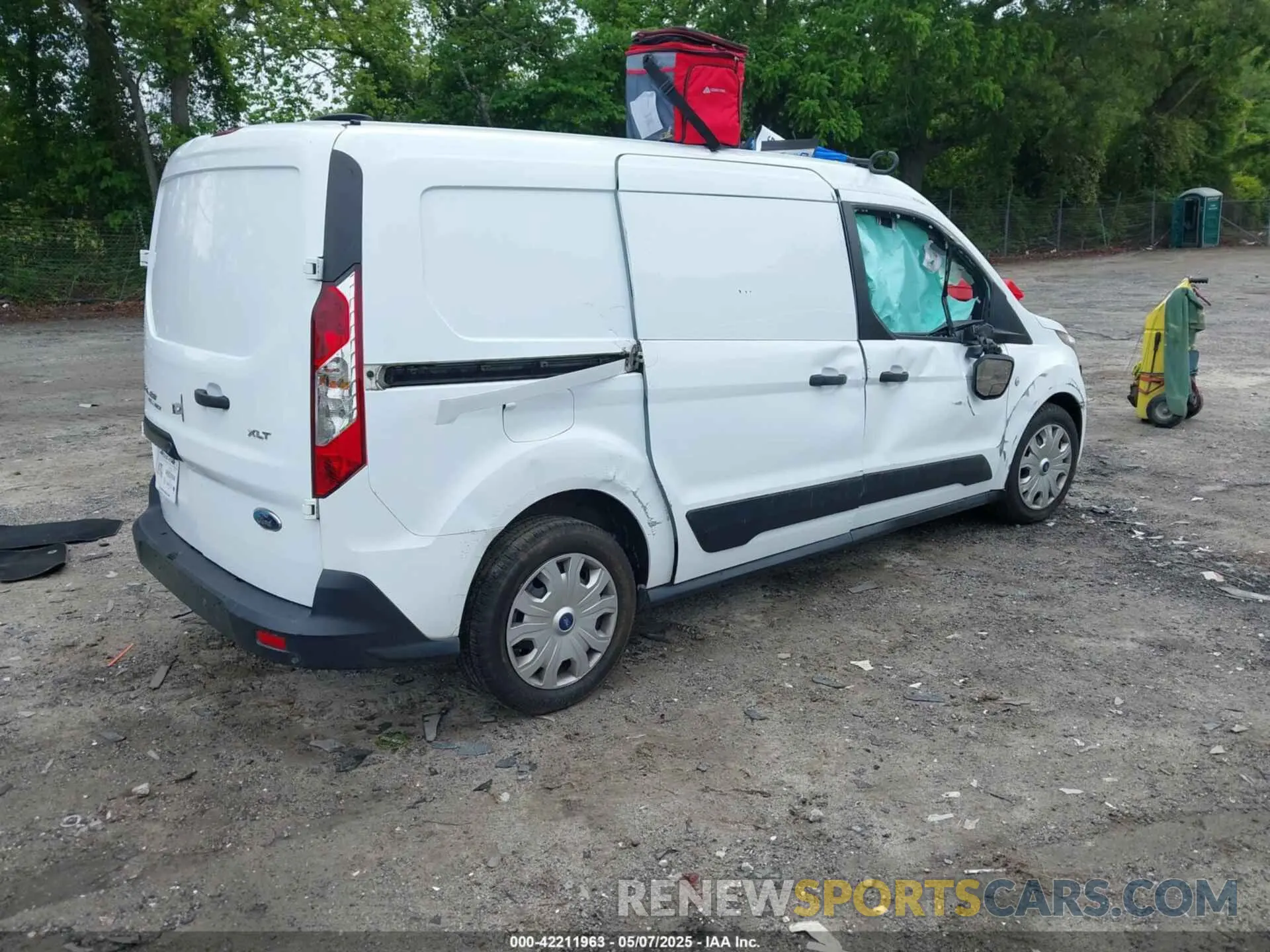 4 Photograph of a damaged car NM0LS7F72L1444951 FORD TRANSIT CONNECT 2020