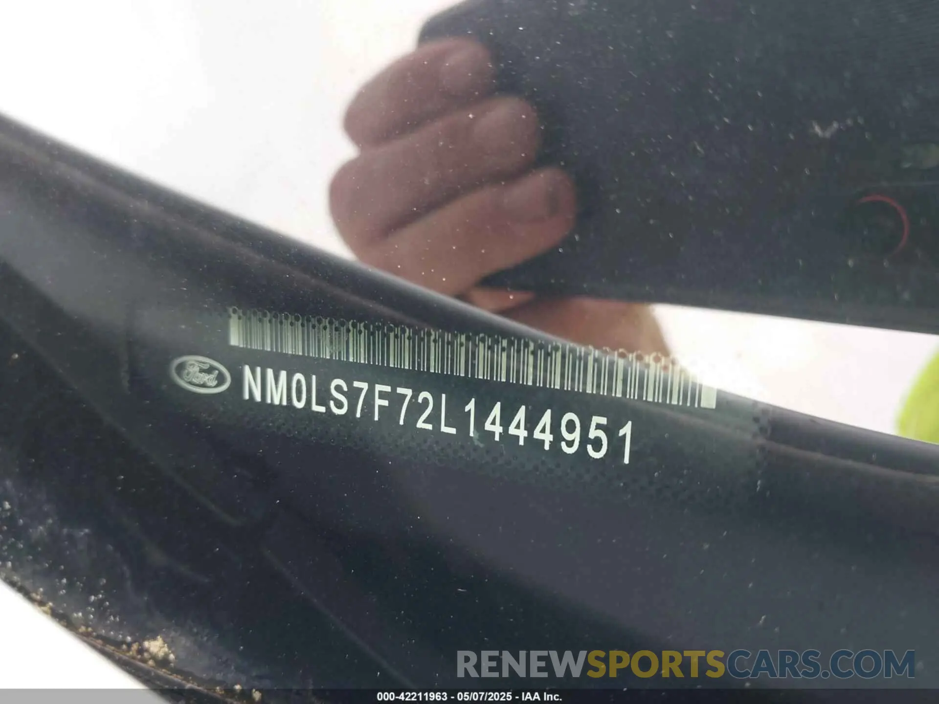9 Photograph of a damaged car NM0LS7F72L1444951 FORD TRANSIT CONNECT 2020