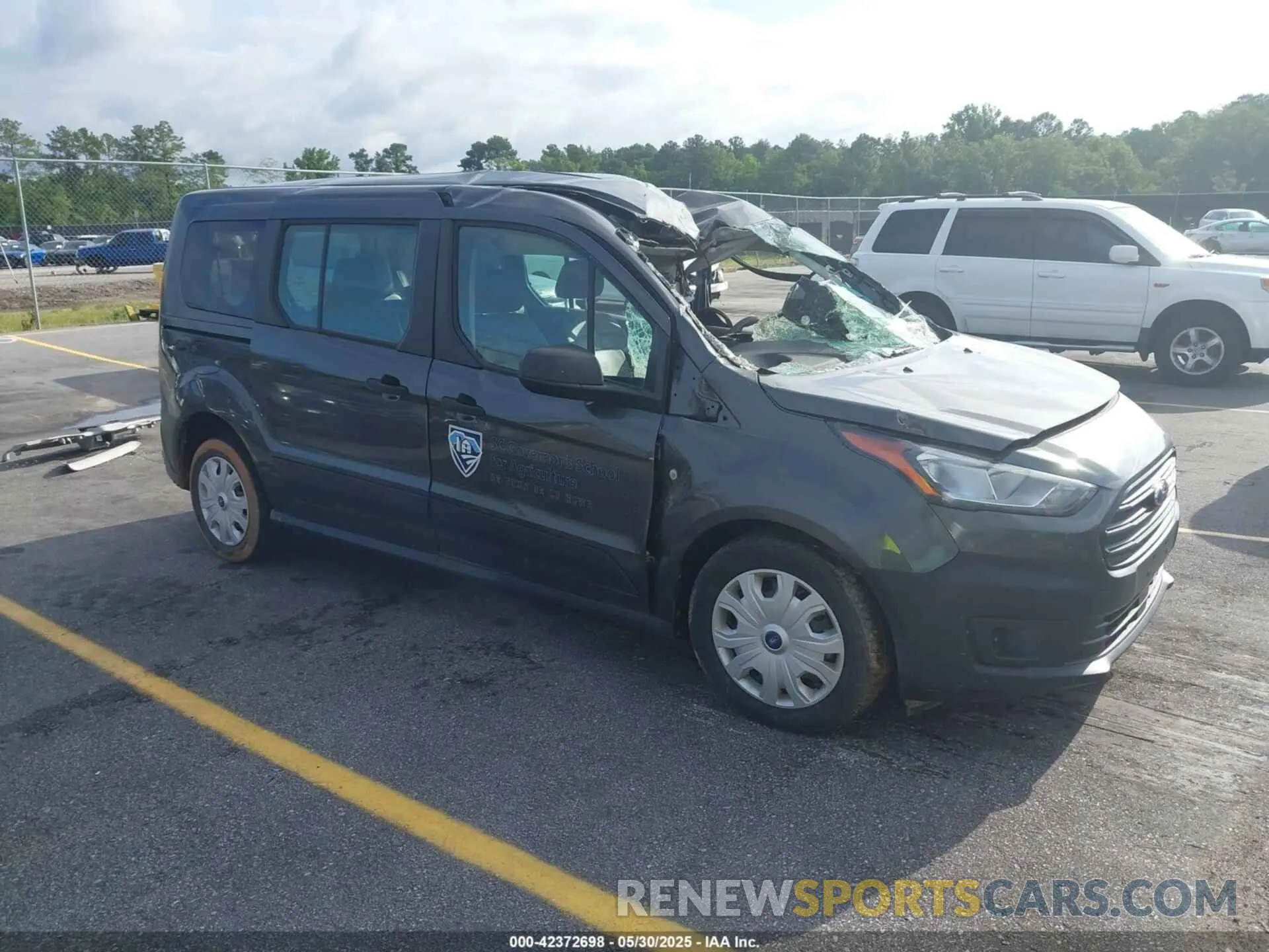 1 Photograph of a damaged car NM0GE9E26M1502359 FORD TRANSIT CONNECT 2021