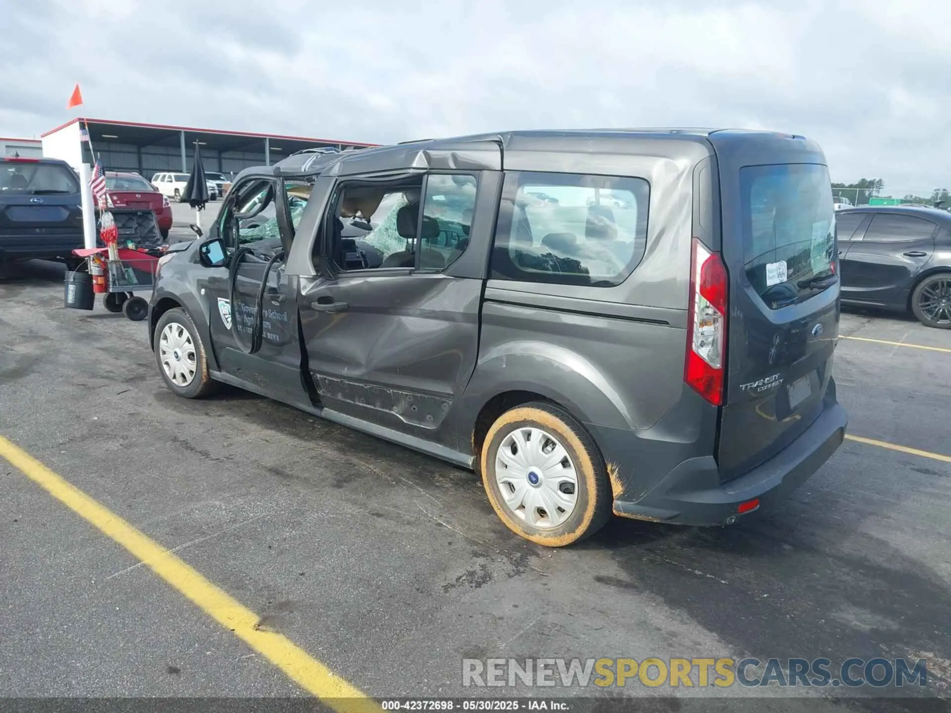 3 Photograph of a damaged car NM0GE9E26M1502359 FORD TRANSIT CONNECT 2021