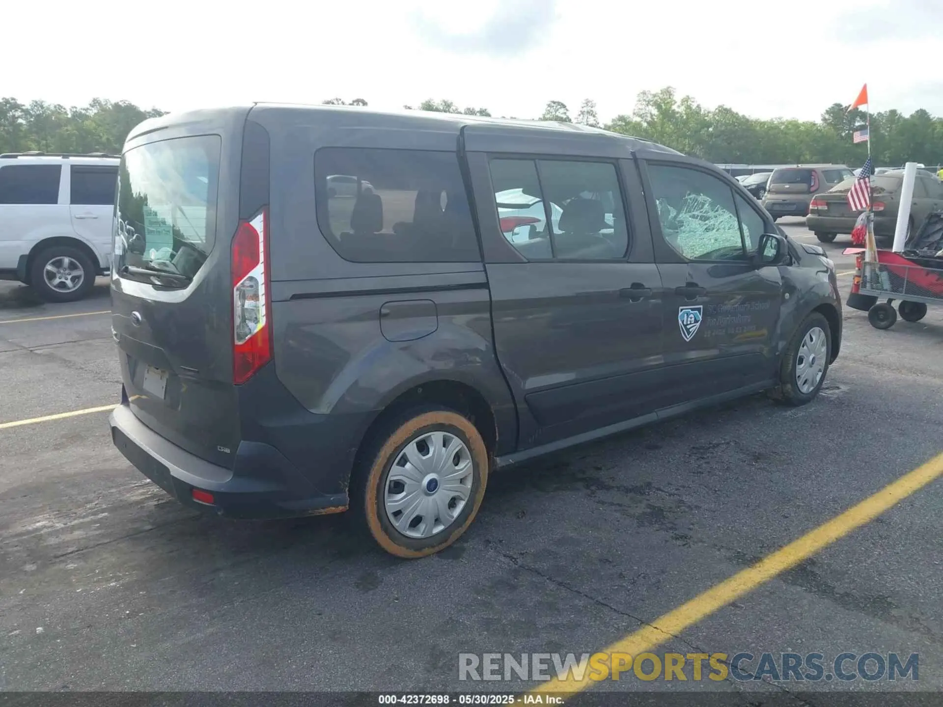 4 Photograph of a damaged car NM0GE9E26M1502359 FORD TRANSIT CONNECT 2021