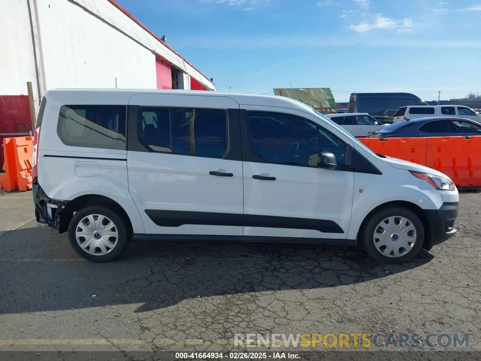 14 Photograph of a damaged car NM0GE9E28M1491106 FORD TRANSIT CONNECT 2021
