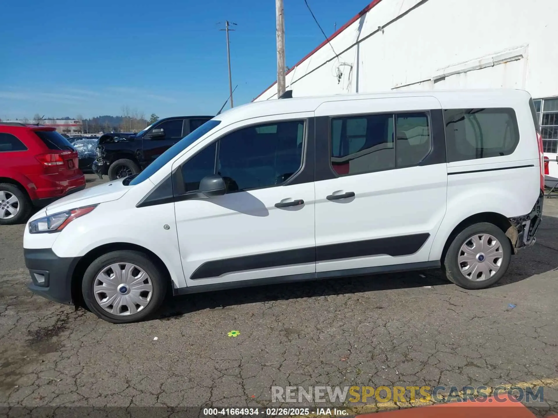 15 Photograph of a damaged car NM0GE9E28M1491106 FORD TRANSIT CONNECT 2021