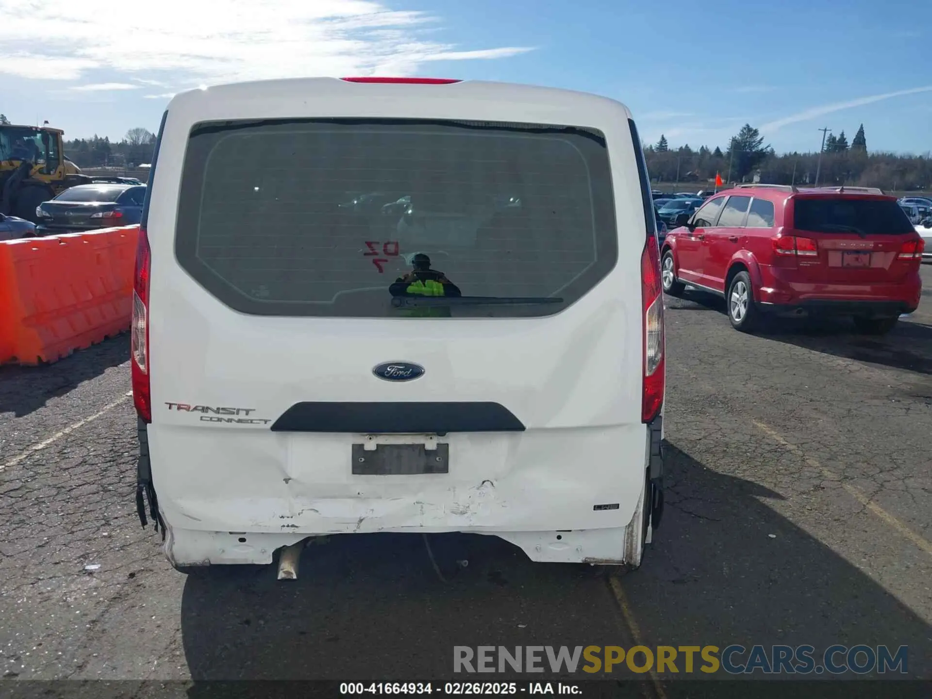 17 Photograph of a damaged car NM0GE9E28M1491106 FORD TRANSIT CONNECT 2021