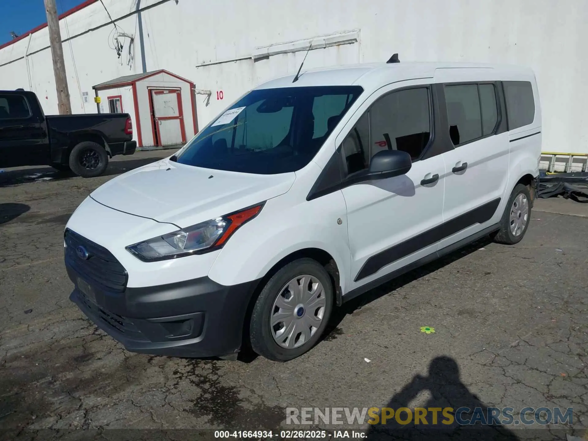 2 Photograph of a damaged car NM0GE9E28M1491106 FORD TRANSIT CONNECT 2021