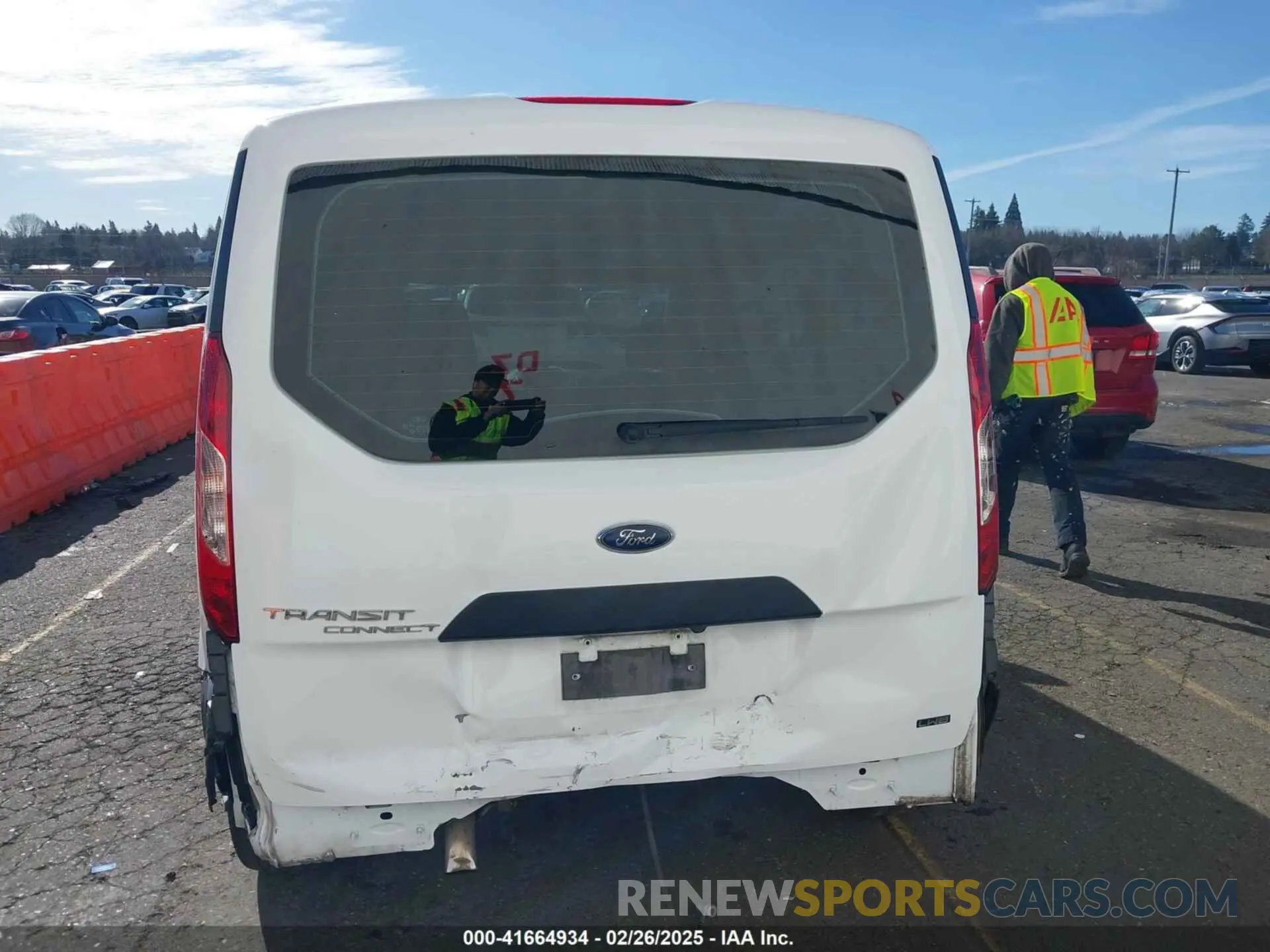 6 Photograph of a damaged car NM0GE9E28M1491106 FORD TRANSIT CONNECT 2021
