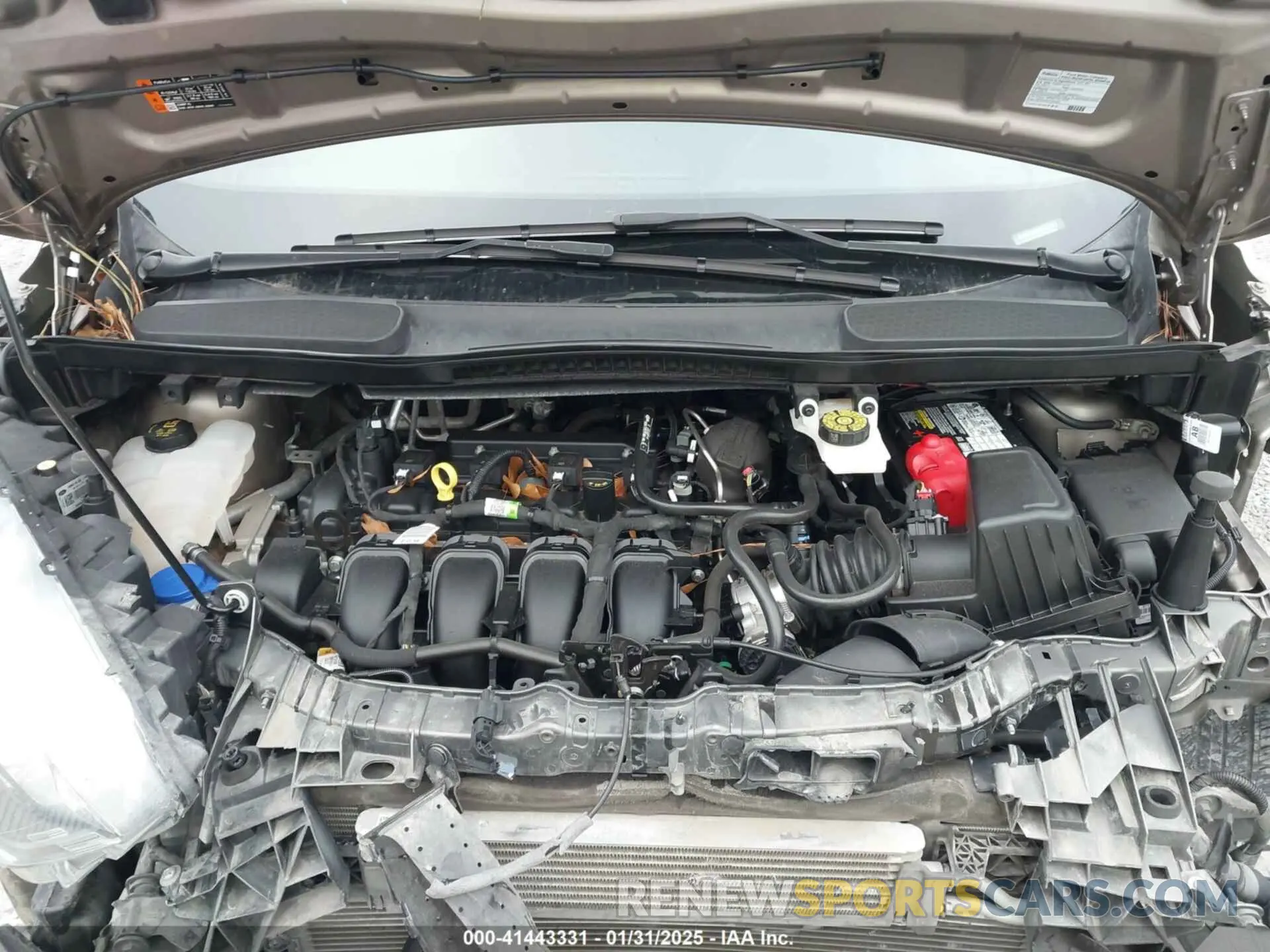 10 Photograph of a damaged car NM0GE9F22M1483551 FORD TRANSIT CONNECT 2021