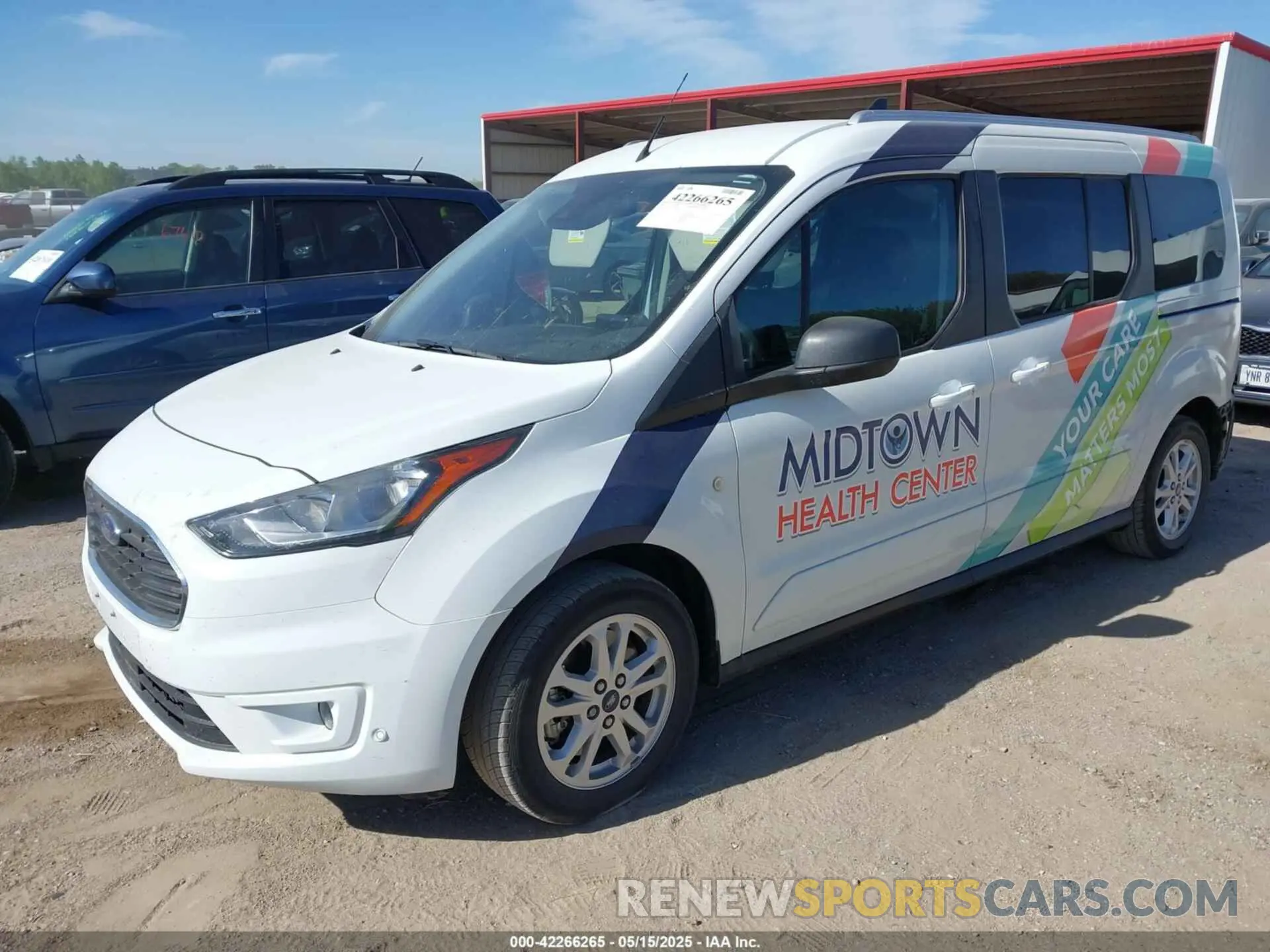 2 Photograph of a damaged car NM0GE9F29M1500362 FORD TRANSIT CONNECT 2021