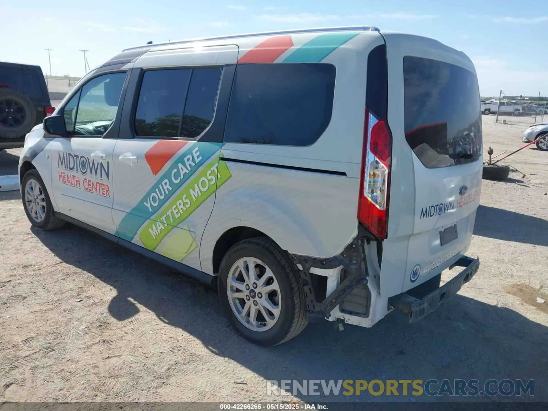 3 Photograph of a damaged car NM0GE9F29M1500362 FORD TRANSIT CONNECT 2021