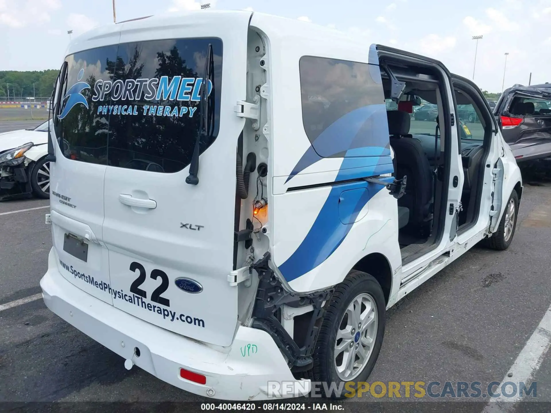4 Photograph of a damaged car NM0GS9F29M1498007 FORD TRANSIT CONNECT 2021
