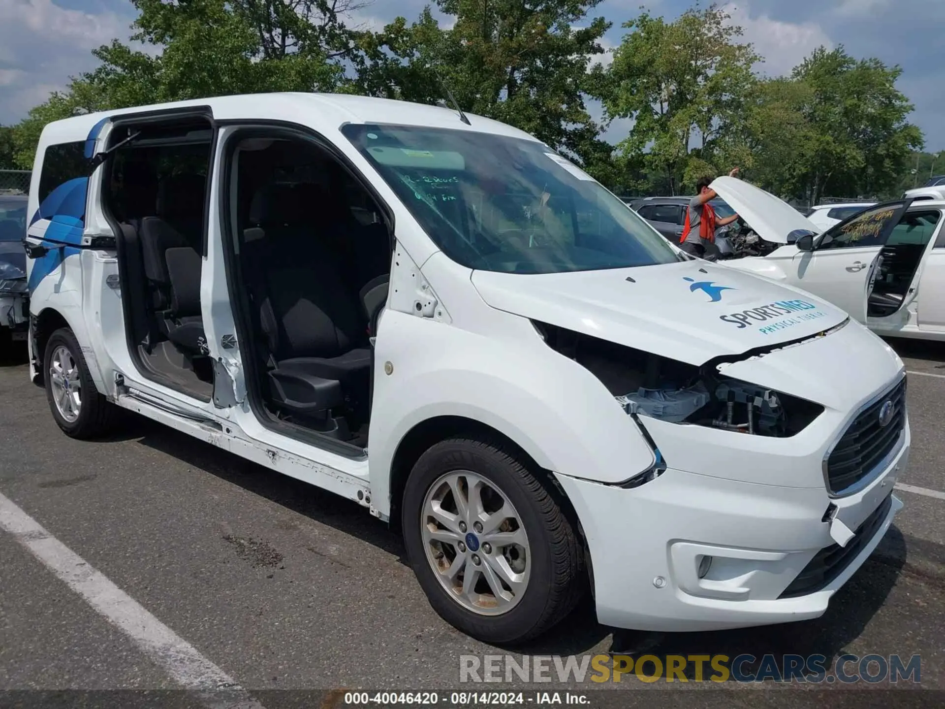 6 Photograph of a damaged car NM0GS9F29M1498007 FORD TRANSIT CONNECT 2021