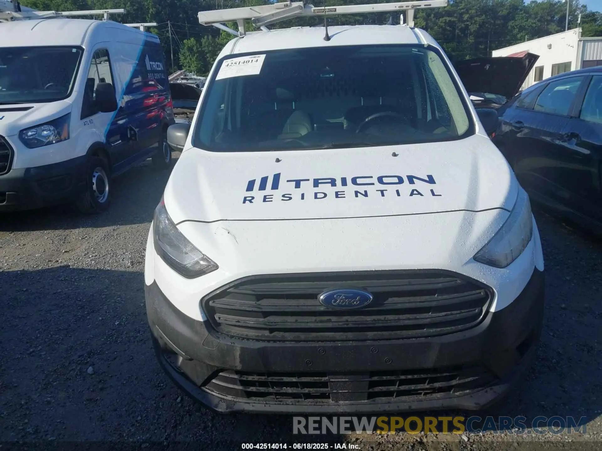 12 Photograph of a damaged car NM0LS6E27M1488977 FORD TRANSIT CONNECT 2021