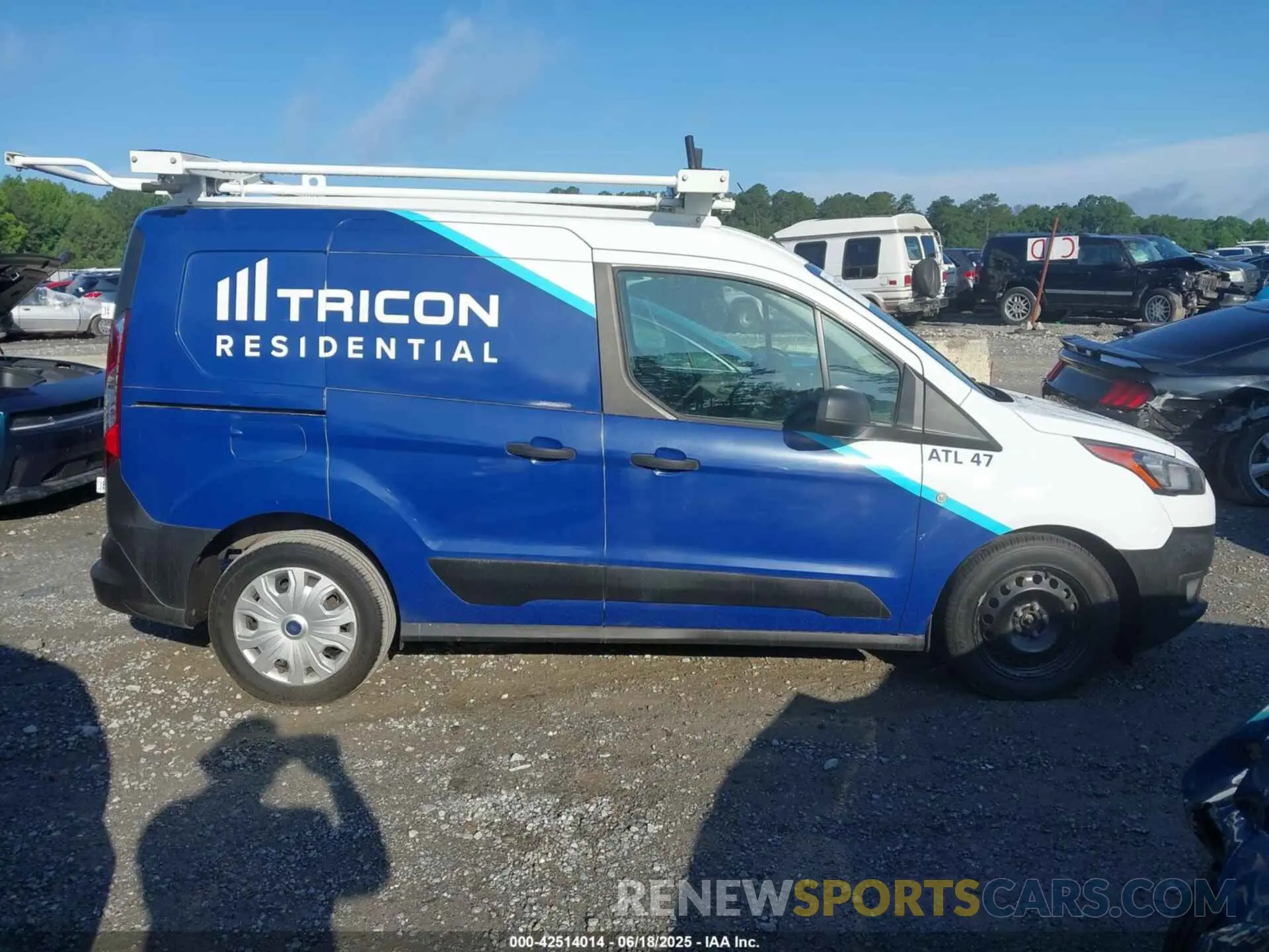 13 Photograph of a damaged car NM0LS6E27M1488977 FORD TRANSIT CONNECT 2021