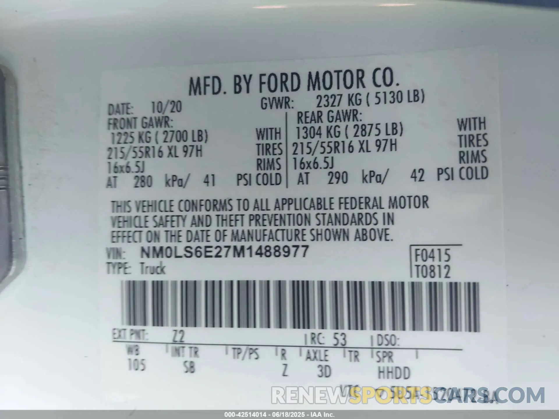 9 Photograph of a damaged car NM0LS6E27M1488977 FORD TRANSIT CONNECT 2021