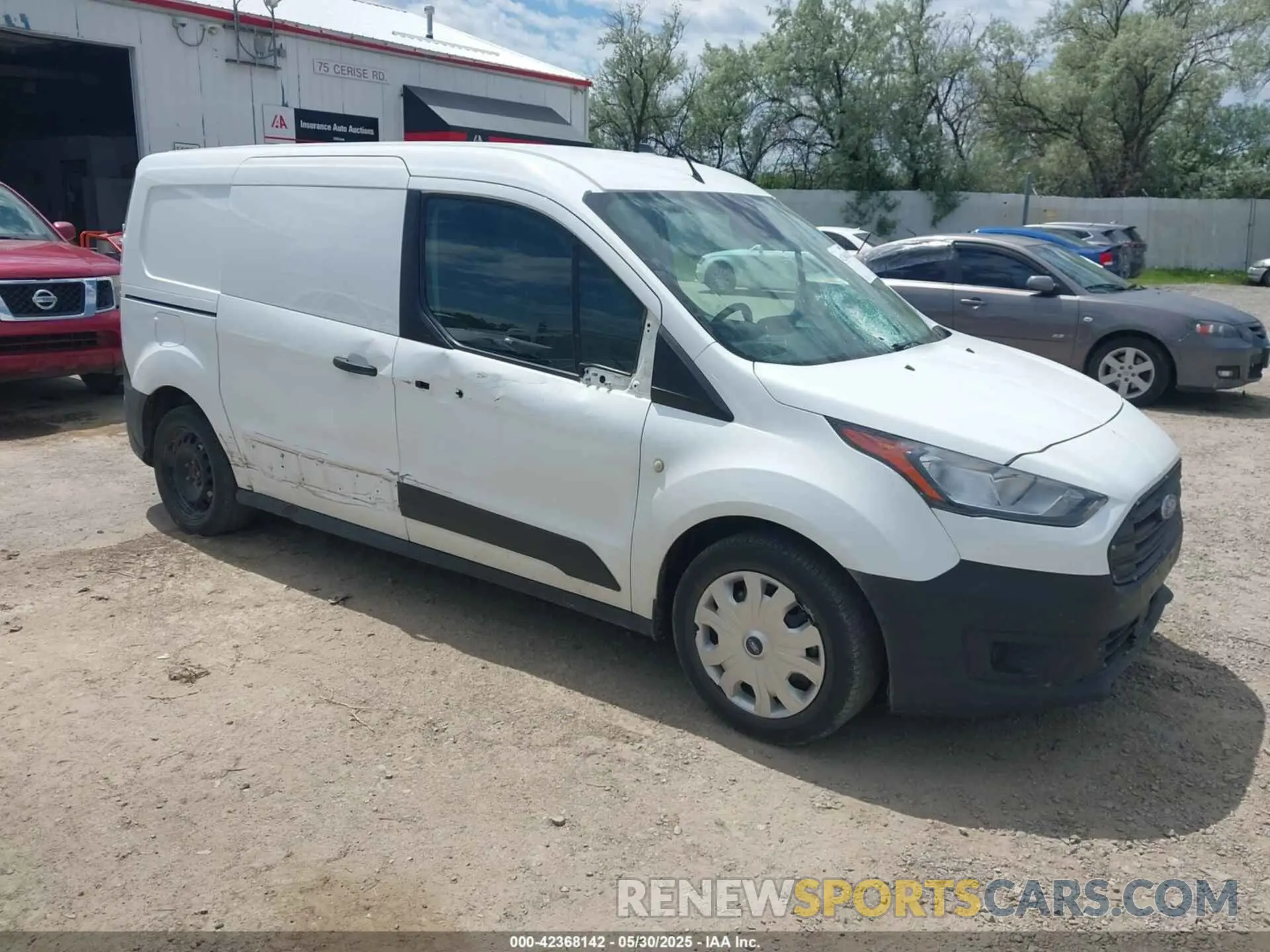 1 Photograph of a damaged car NM0LS7E20M1496134 FORD TRANSIT CONNECT 2021