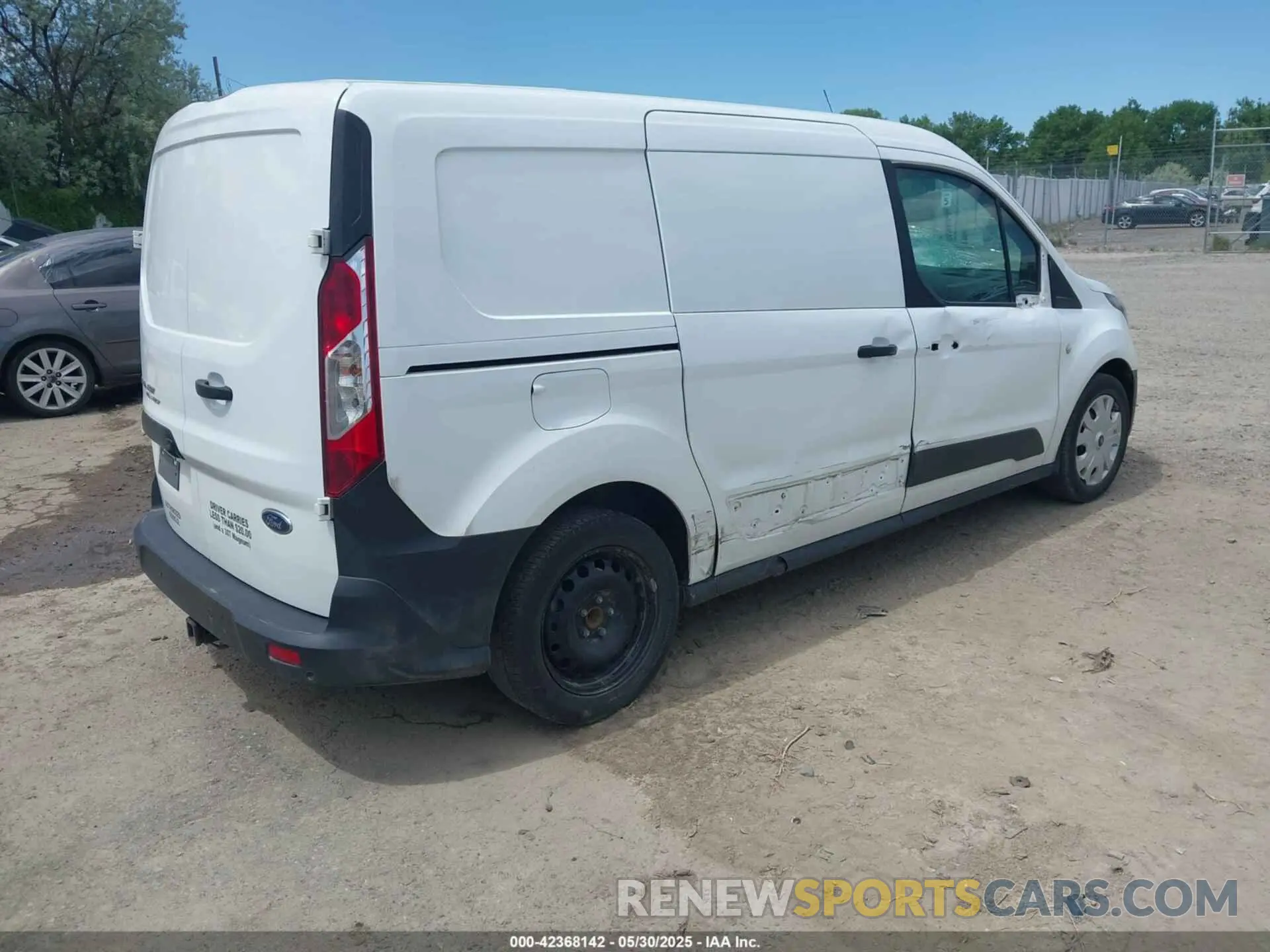 4 Photograph of a damaged car NM0LS7E20M1496134 FORD TRANSIT CONNECT 2021