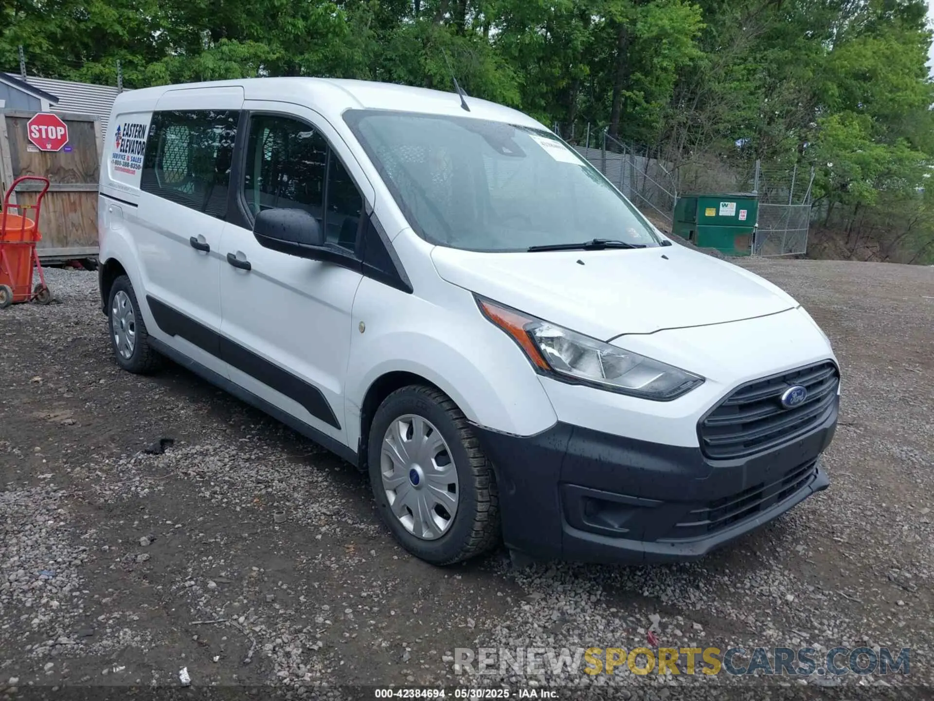 1 Photograph of a damaged car NM0LS7E22M1497270 FORD TRANSIT CONNECT 2021