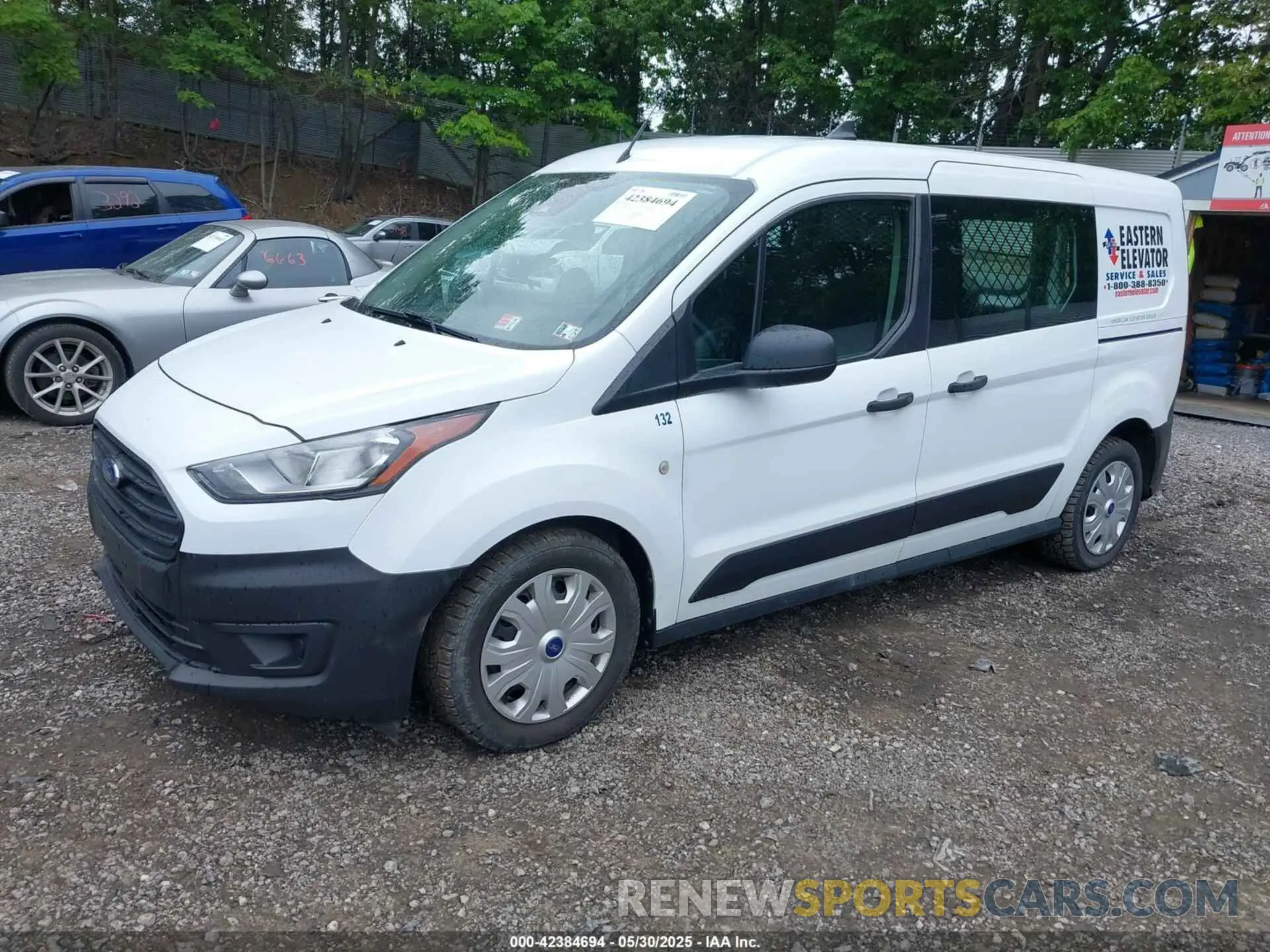 2 Photograph of a damaged car NM0LS7E22M1497270 FORD TRANSIT CONNECT 2021