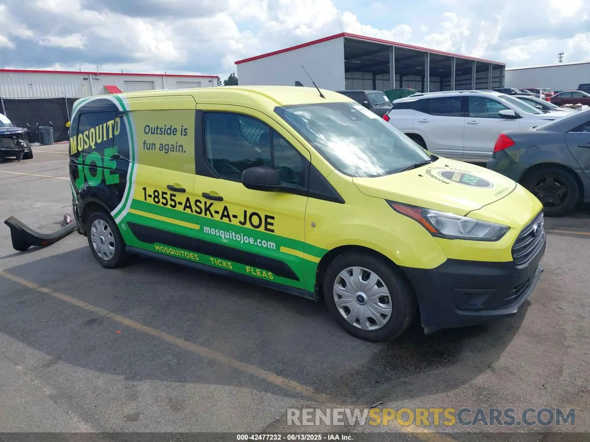 1 Photograph of a damaged car NM0LS7E24M1495245 FORD TRANSIT CONNECT 2021