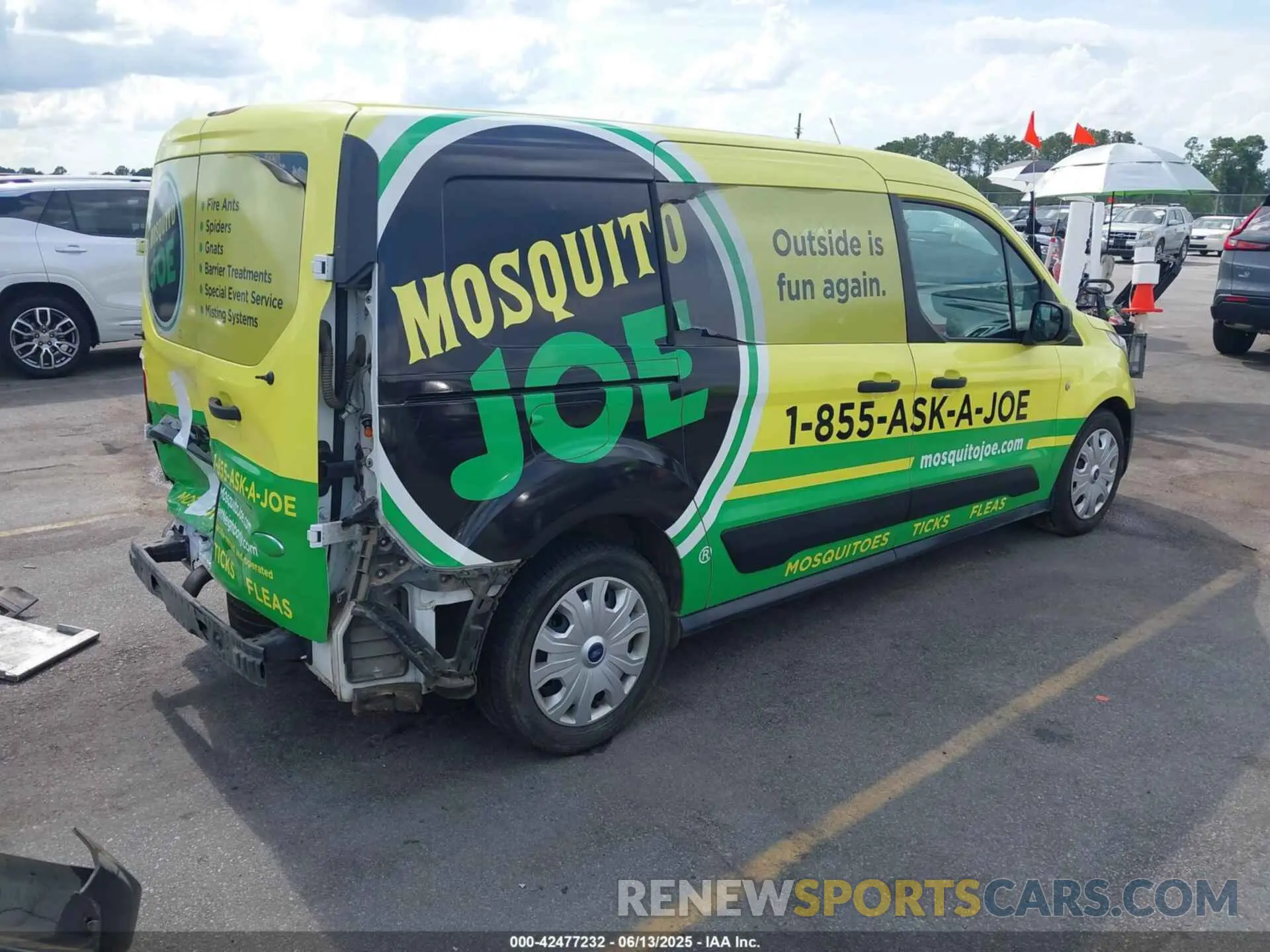 4 Photograph of a damaged car NM0LS7E24M1495245 FORD TRANSIT CONNECT 2021