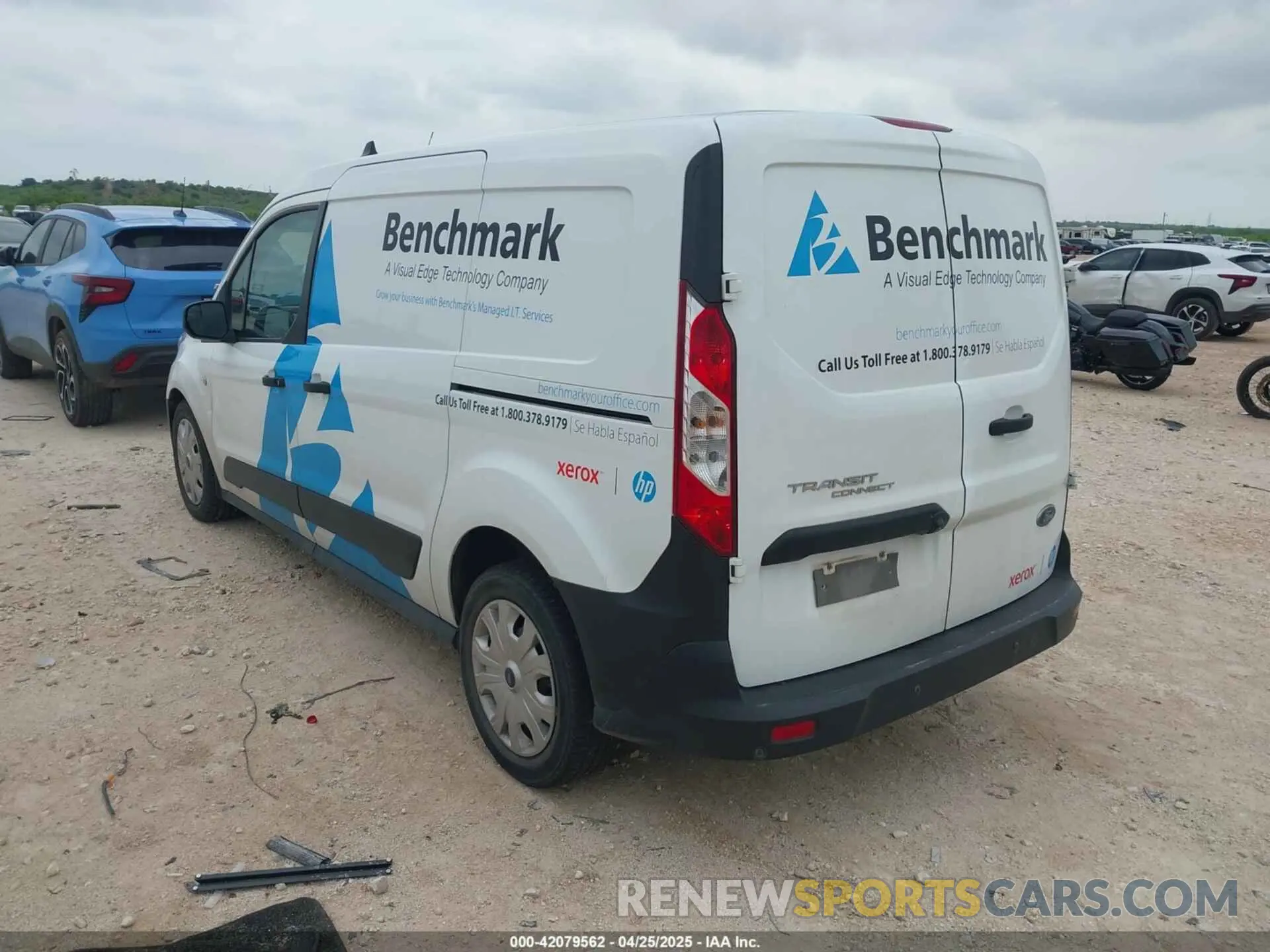 3 Photograph of a damaged car NM0LS7E27M1498981 FORD TRANSIT CONNECT 2021