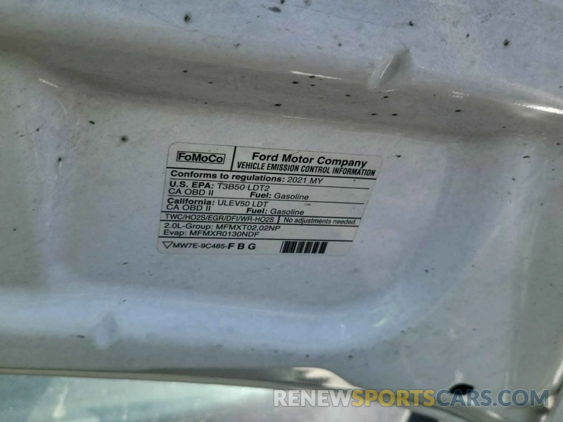 32 Photograph of a damaged car NM0LS7E27M1501961 FORD TRANSIT CONNECT 2021