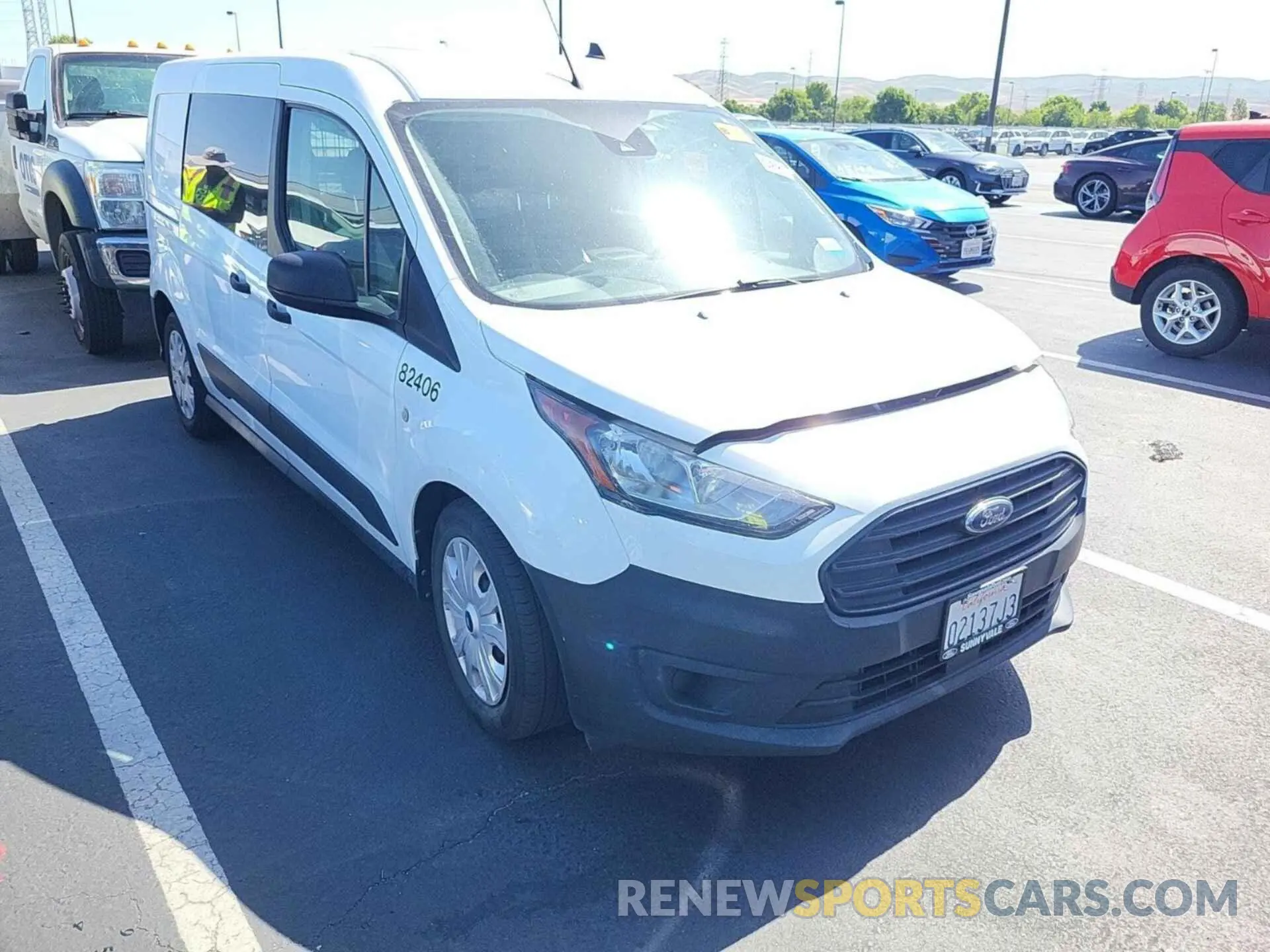 7 Photograph of a damaged car NM0LS7E27M1501961 FORD TRANSIT CONNECT 2021