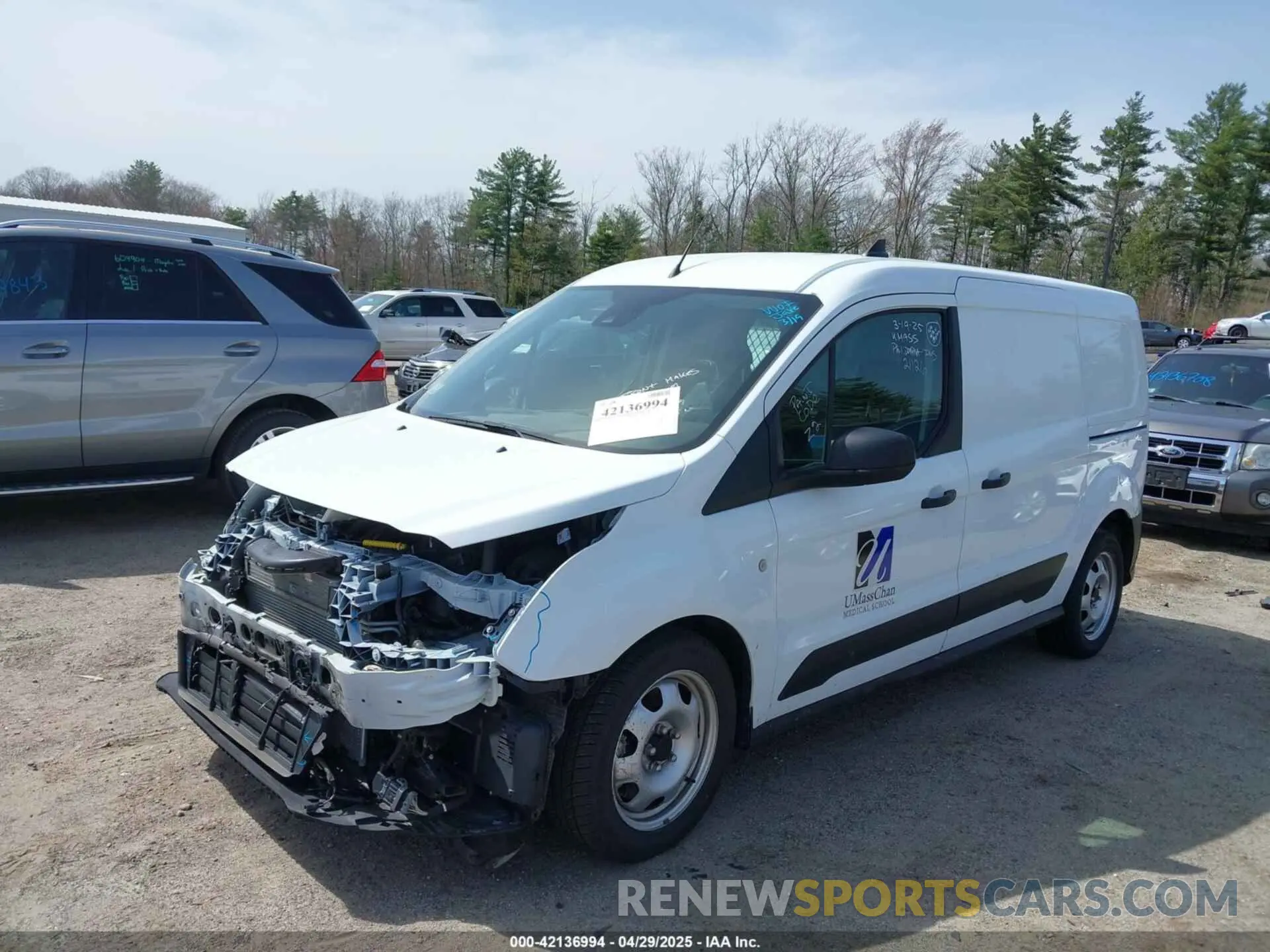 2 Photograph of a damaged car NM0LS7E28M1503959 FORD TRANSIT CONNECT 2021
