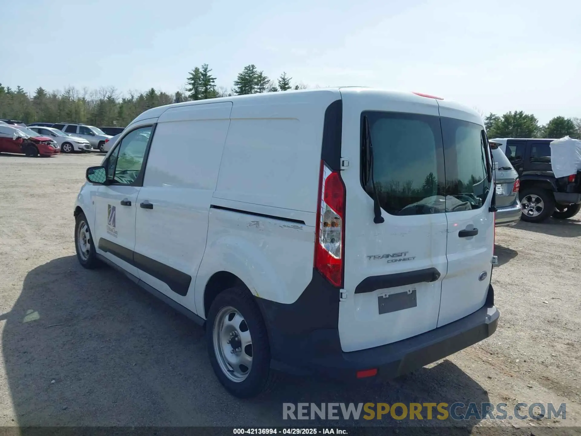 3 Photograph of a damaged car NM0LS7E28M1503959 FORD TRANSIT CONNECT 2021