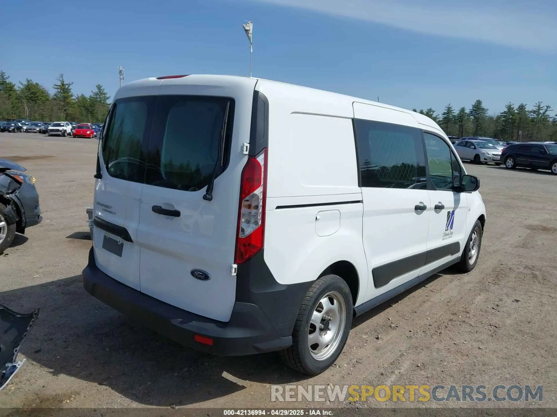 4 Photograph of a damaged car NM0LS7E28M1503959 FORD TRANSIT CONNECT 2021
