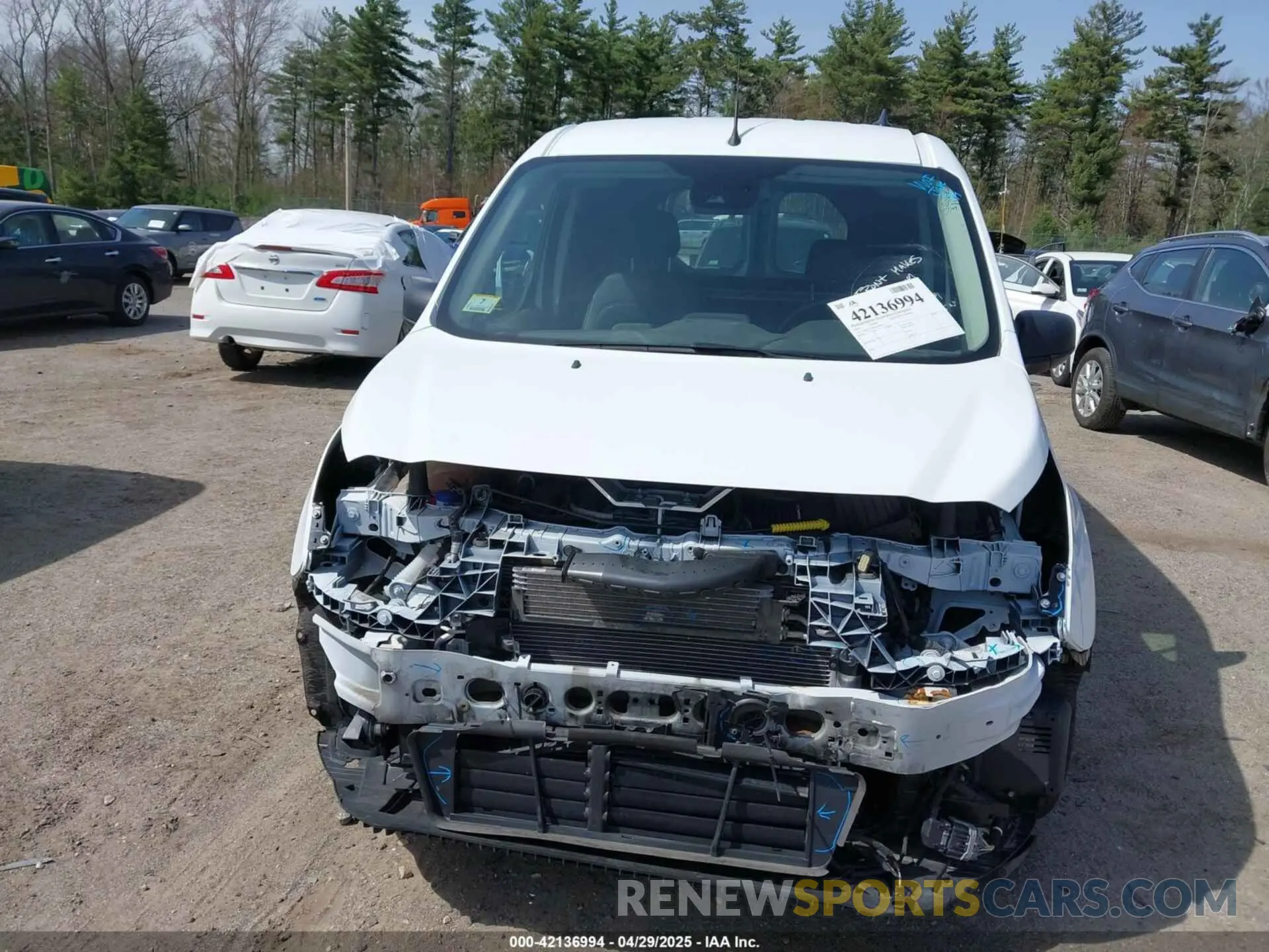 6 Photograph of a damaged car NM0LS7E28M1503959 FORD TRANSIT CONNECT 2021