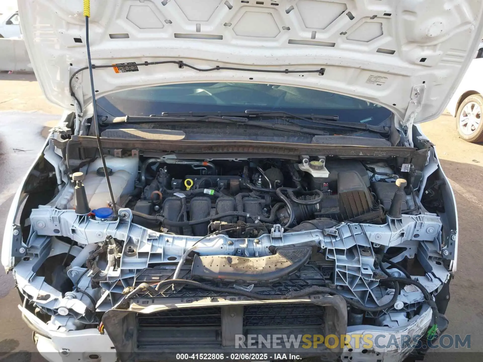 10 Photograph of a damaged car NM0LS7E29M1494544 FORD TRANSIT CONNECT 2021