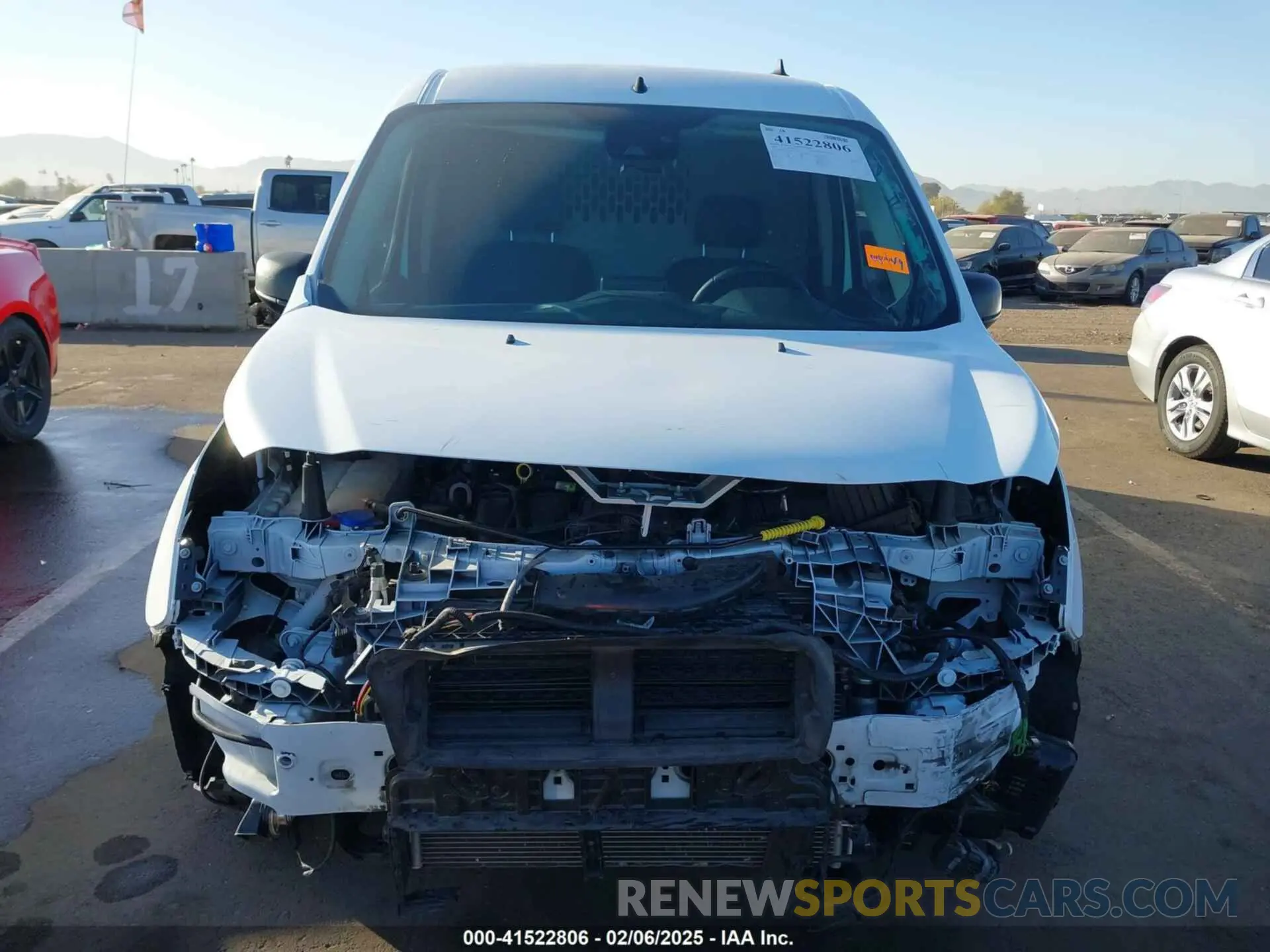 6 Photograph of a damaged car NM0LS7E29M1494544 FORD TRANSIT CONNECT 2021
