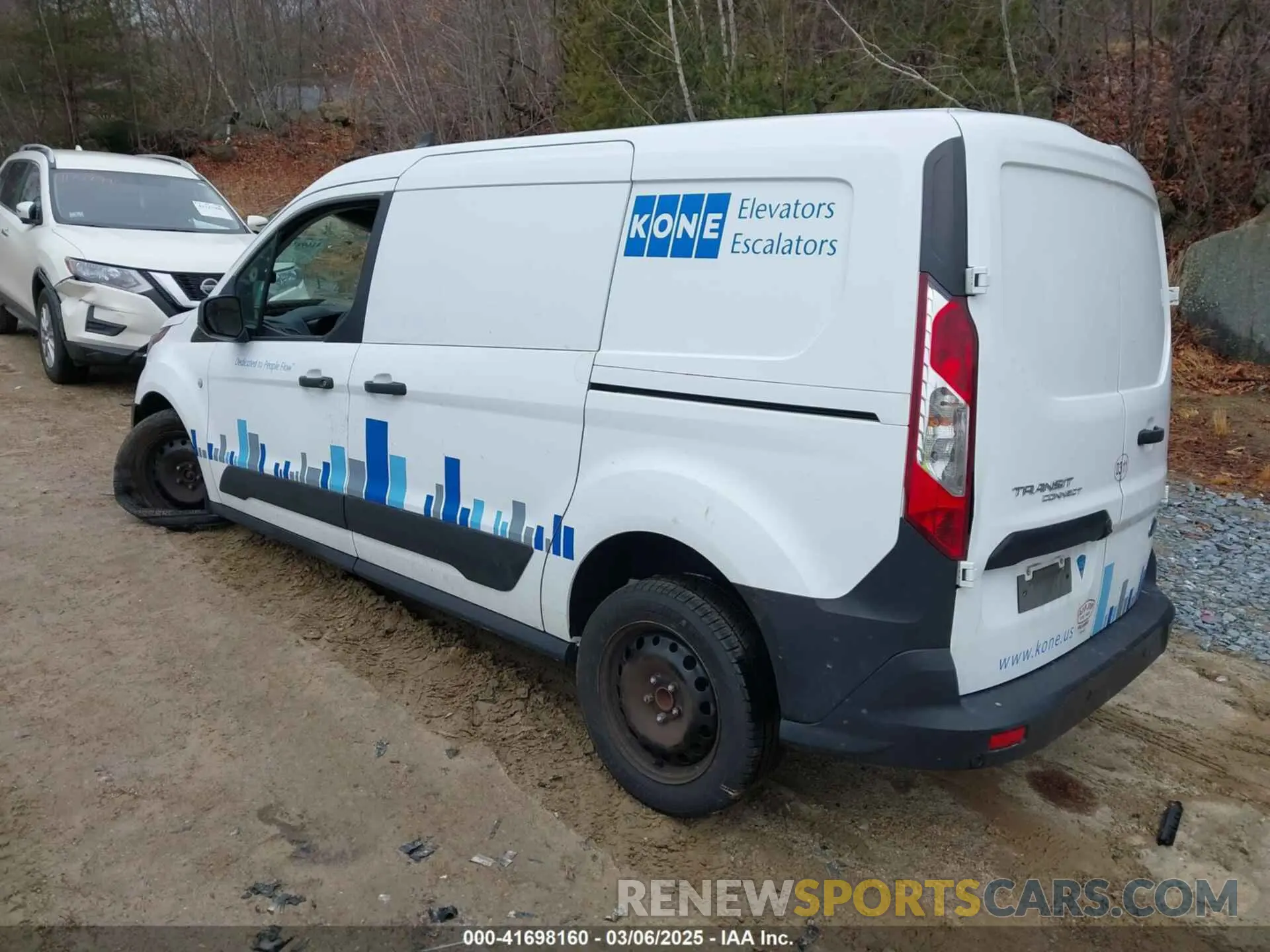 3 Photograph of a damaged car NM0LS7E2XM1489997 FORD TRANSIT CONNECT 2021