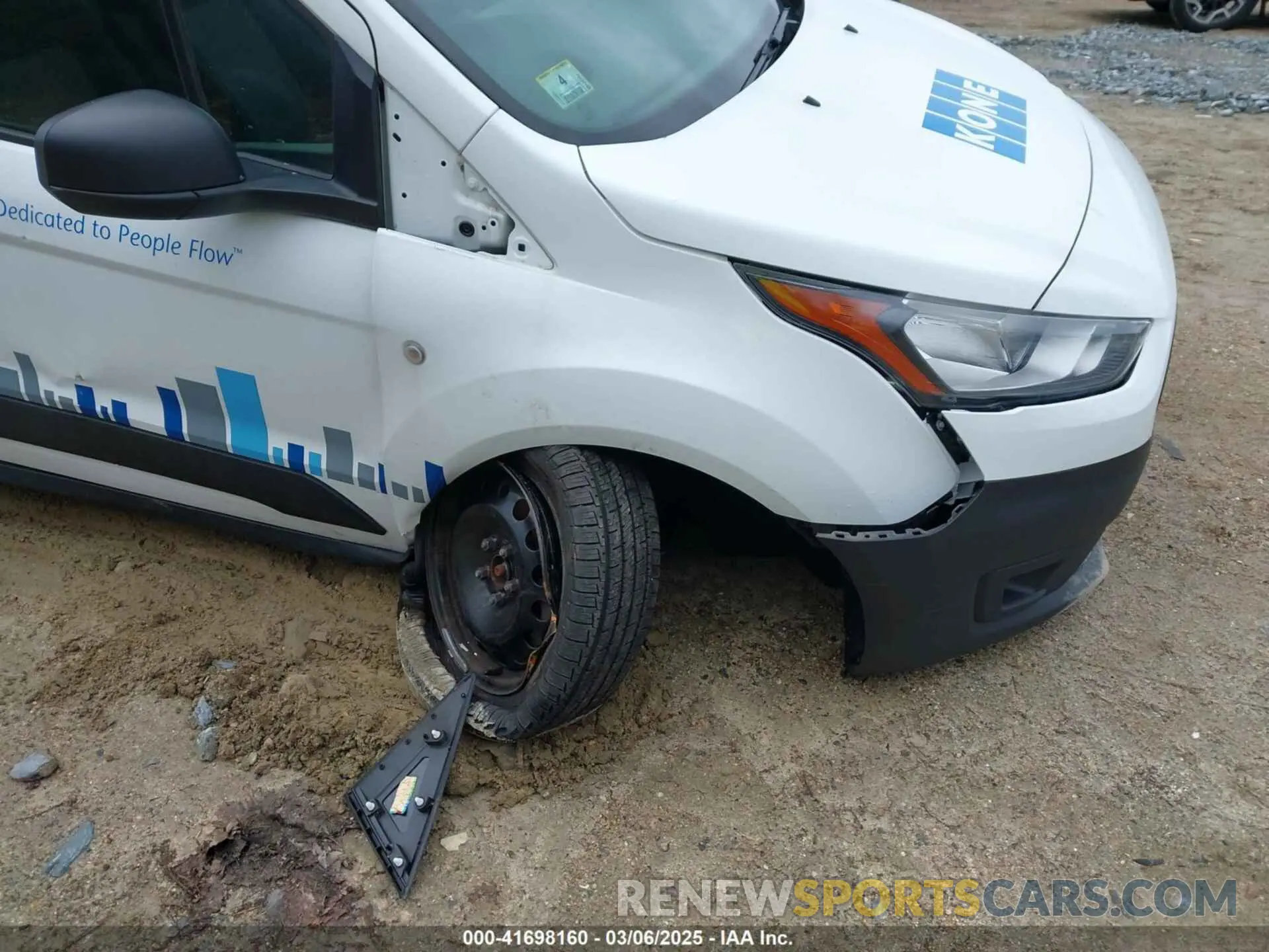 6 Photograph of a damaged car NM0LS7E2XM1489997 FORD TRANSIT CONNECT 2021