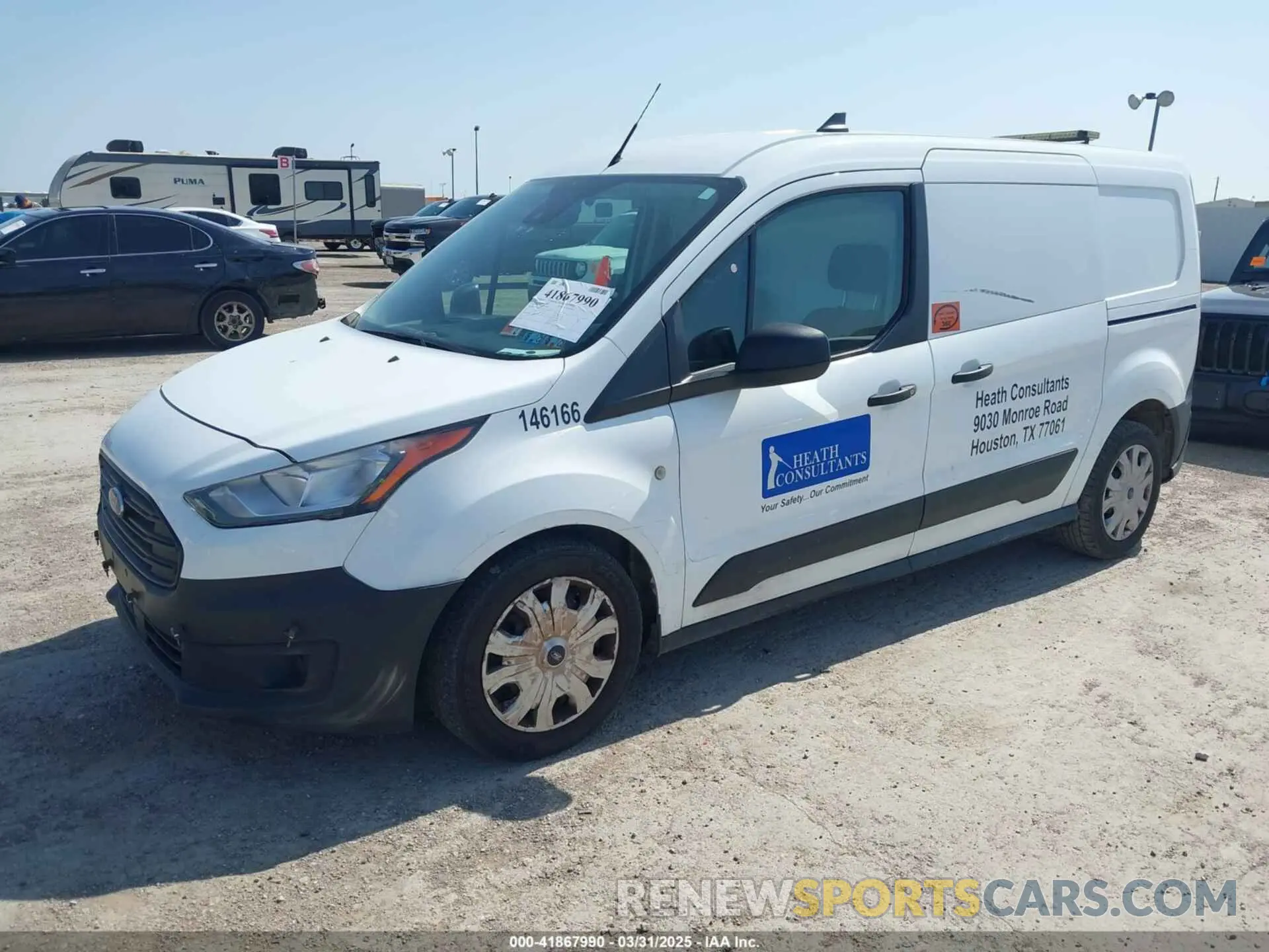 2 Photograph of a damaged car NM0LS7E71M1483016 FORD TRANSIT CONNECT 2021