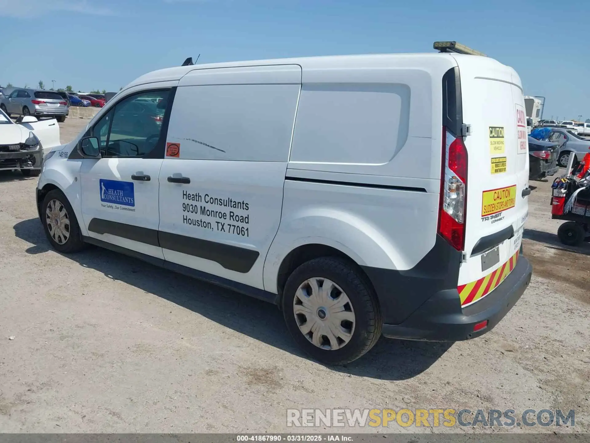 3 Photograph of a damaged car NM0LS7E71M1483016 FORD TRANSIT CONNECT 2021