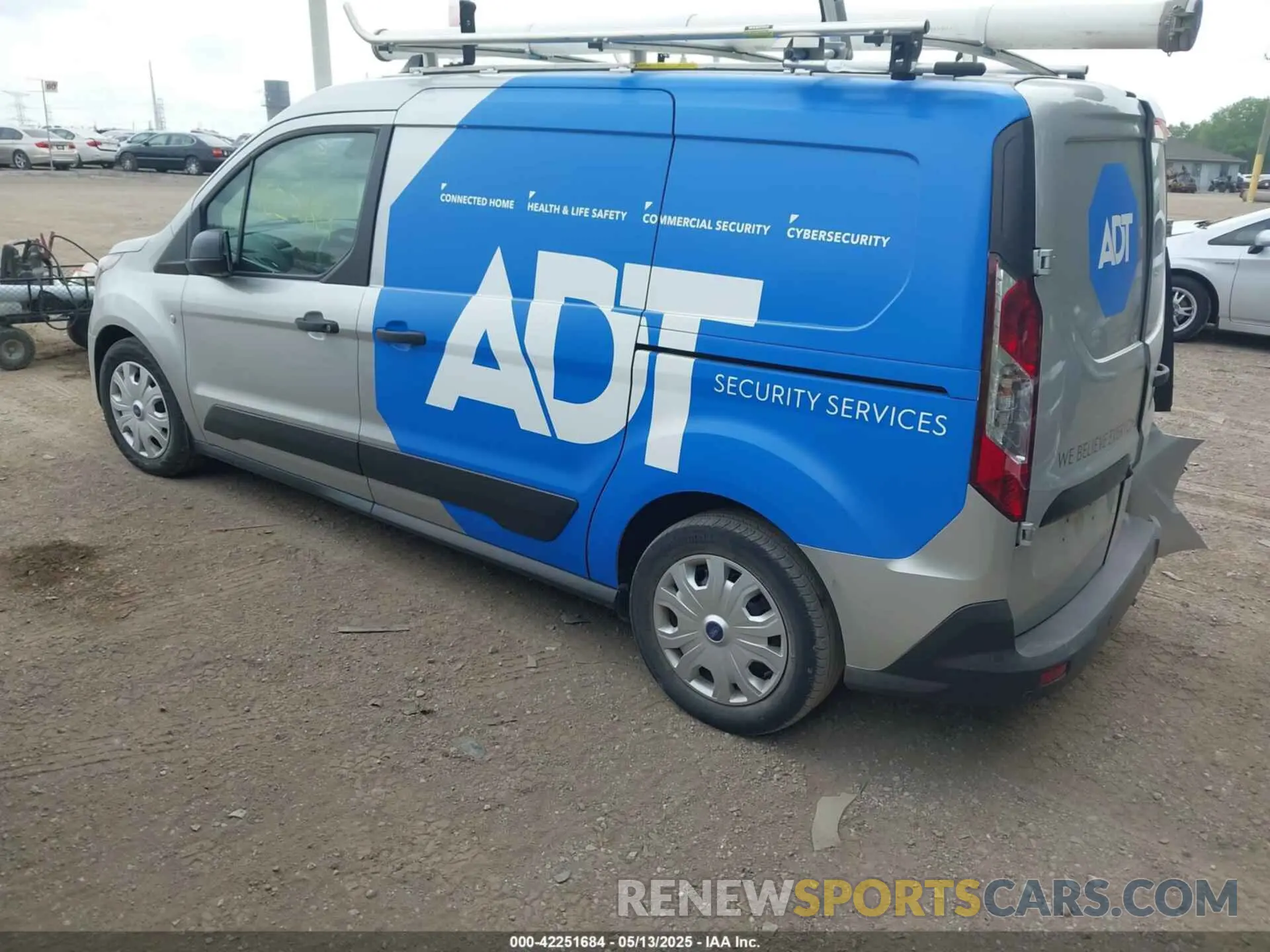 3 Photograph of a damaged car NM0LS7F25M1502136 FORD TRANSIT CONNECT 2021