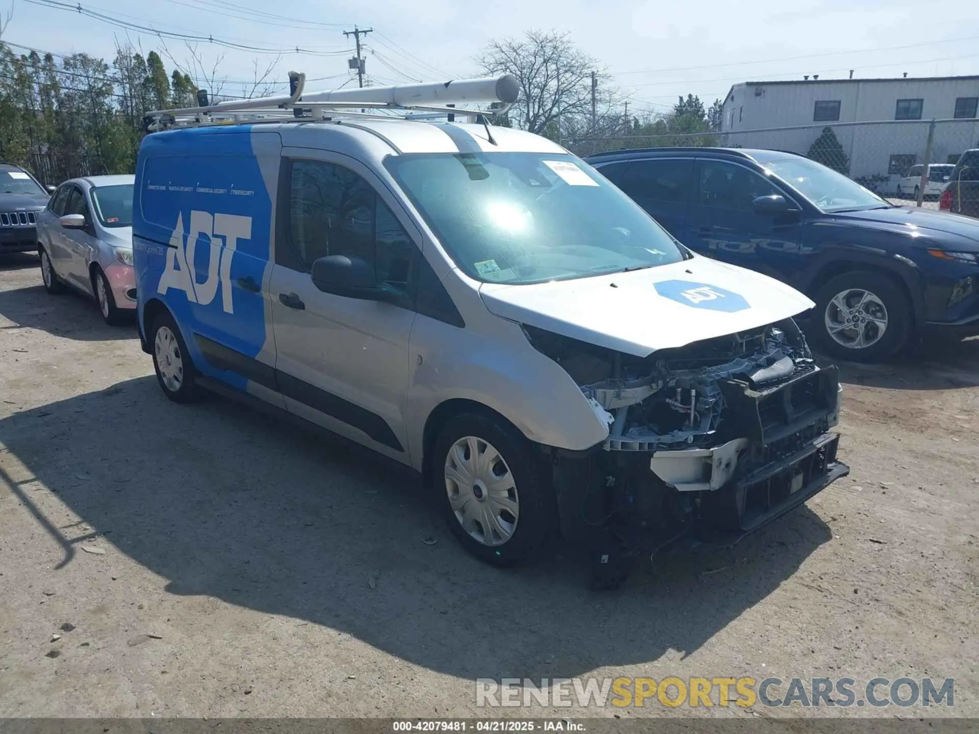 1 Photograph of a damaged car NM0LS7F25M1502413 FORD TRANSIT CONNECT 2021