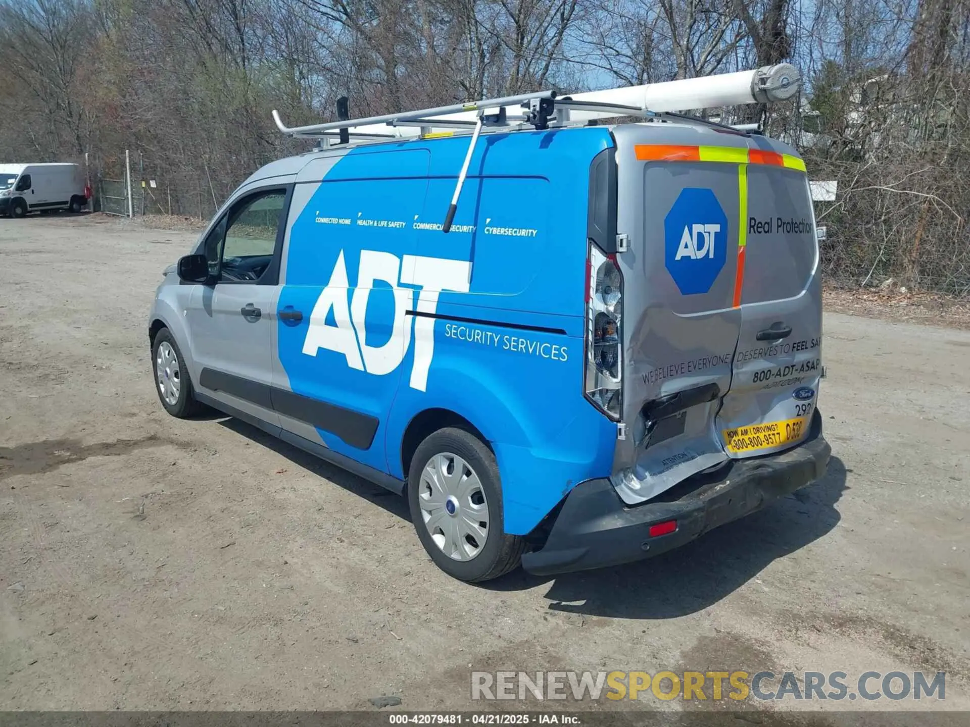 3 Photograph of a damaged car NM0LS7F25M1502413 FORD TRANSIT CONNECT 2021