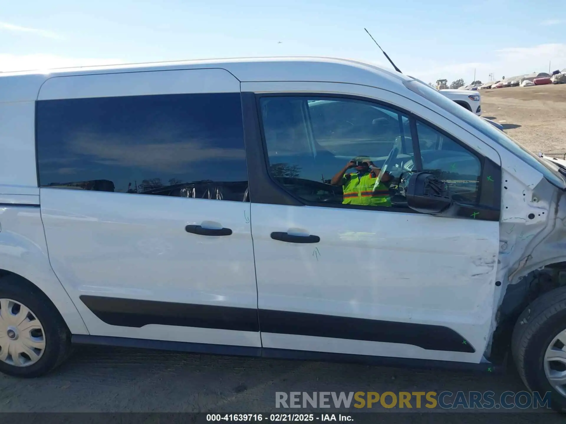 14 Photograph of a damaged car NM0LS7F26M1497626 FORD TRANSIT CONNECT 2021