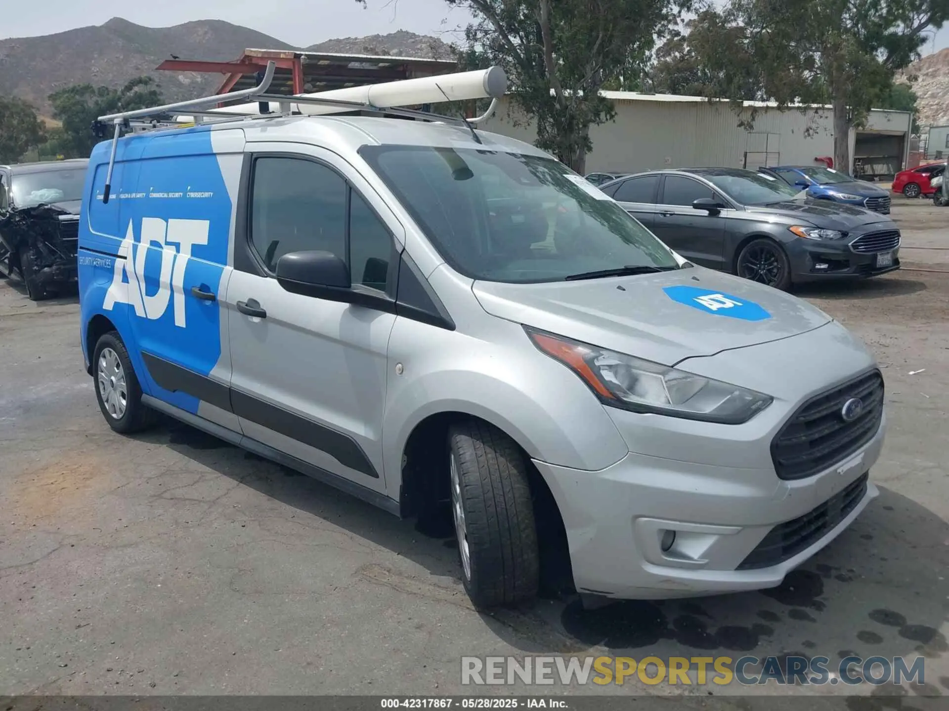 1 Photograph of a damaged car NM0LS7F26M1502372 FORD TRANSIT CONNECT 2021