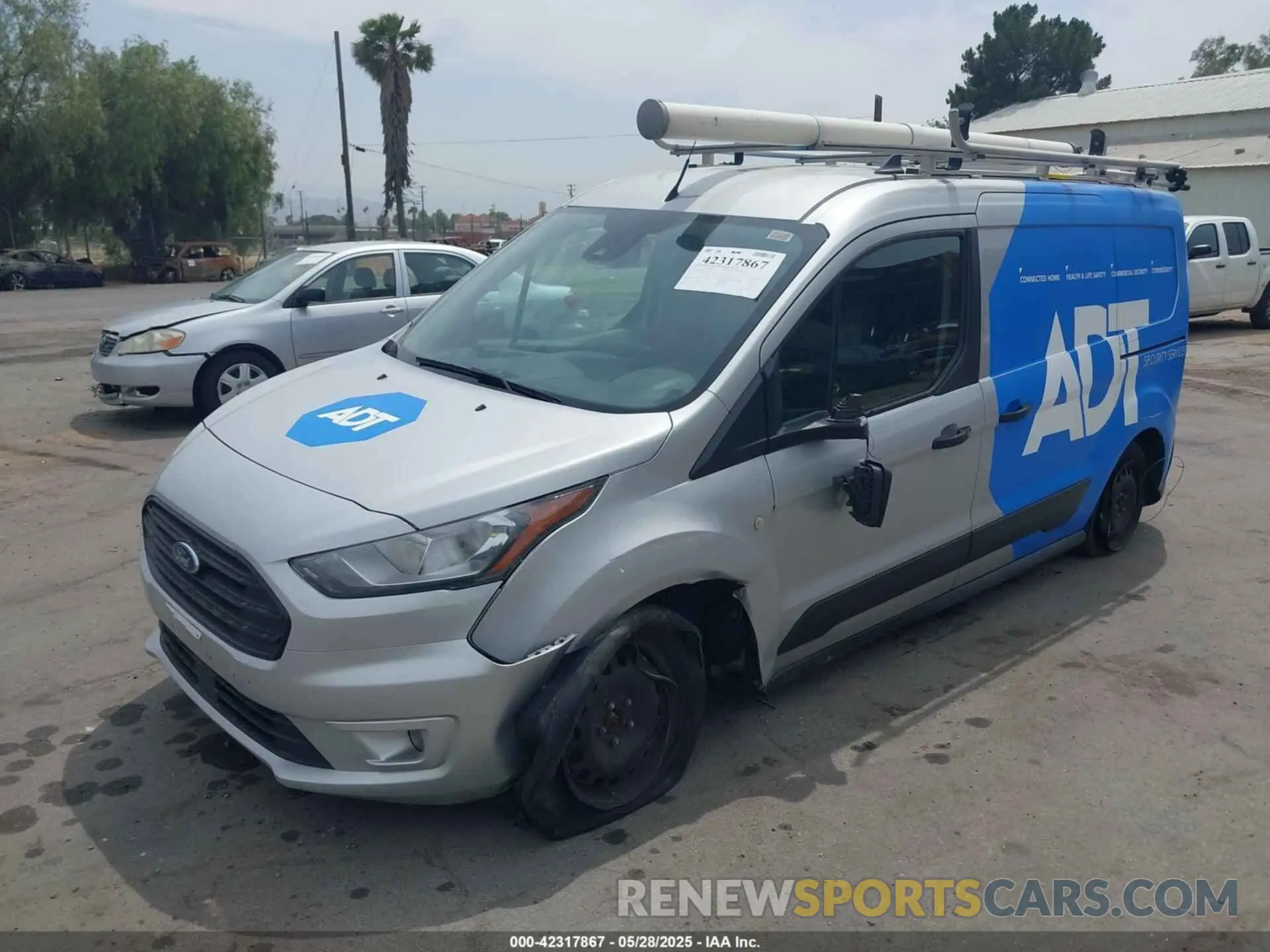 2 Photograph of a damaged car NM0LS7F26M1502372 FORD TRANSIT CONNECT 2021