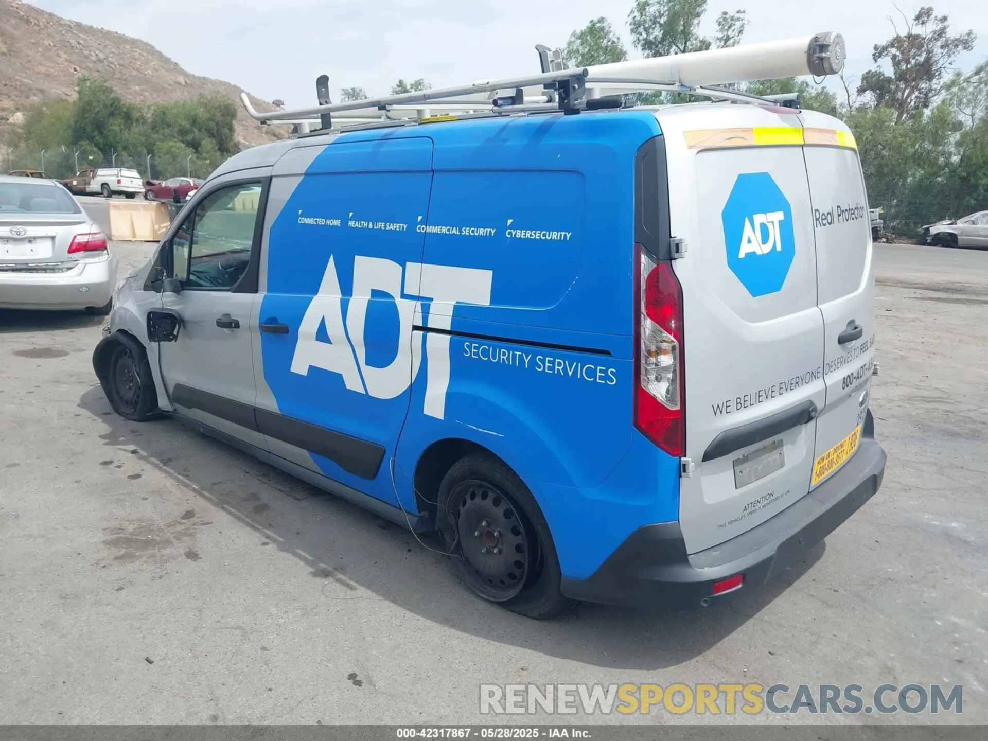 3 Photograph of a damaged car NM0LS7F26M1502372 FORD TRANSIT CONNECT 2021