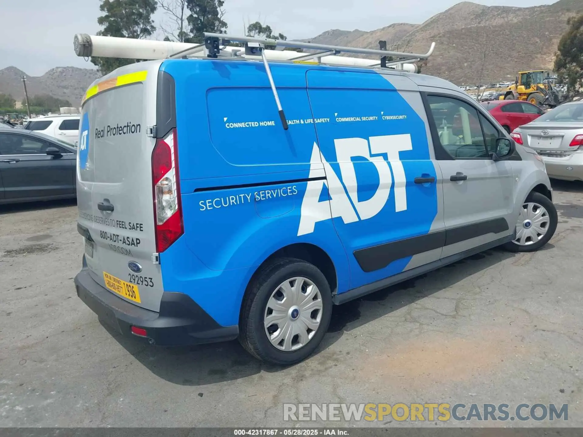 4 Photograph of a damaged car NM0LS7F26M1502372 FORD TRANSIT CONNECT 2021