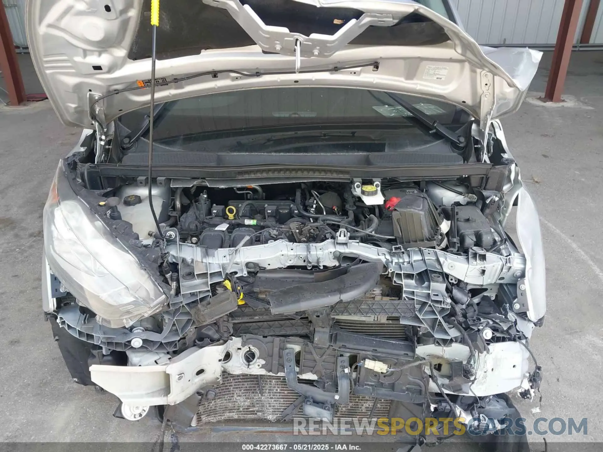 10 Photograph of a damaged car NM0LS7F27M1502137 FORD TRANSIT CONNECT 2021