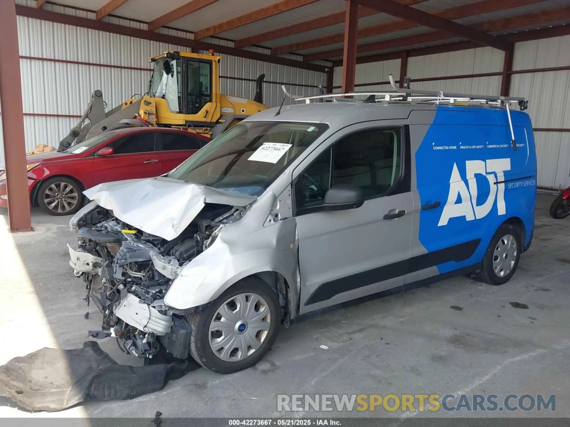 2 Photograph of a damaged car NM0LS7F27M1502137 FORD TRANSIT CONNECT 2021