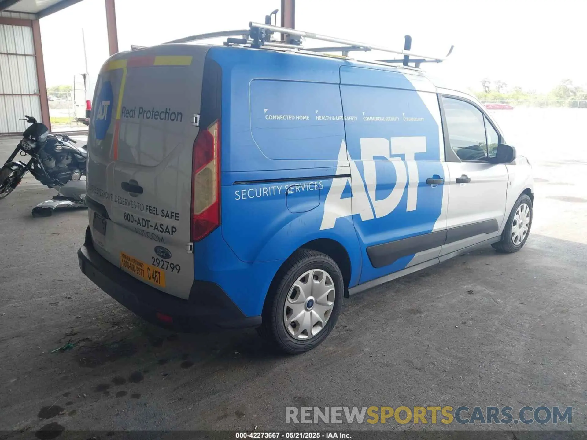 4 Photograph of a damaged car NM0LS7F27M1502137 FORD TRANSIT CONNECT 2021